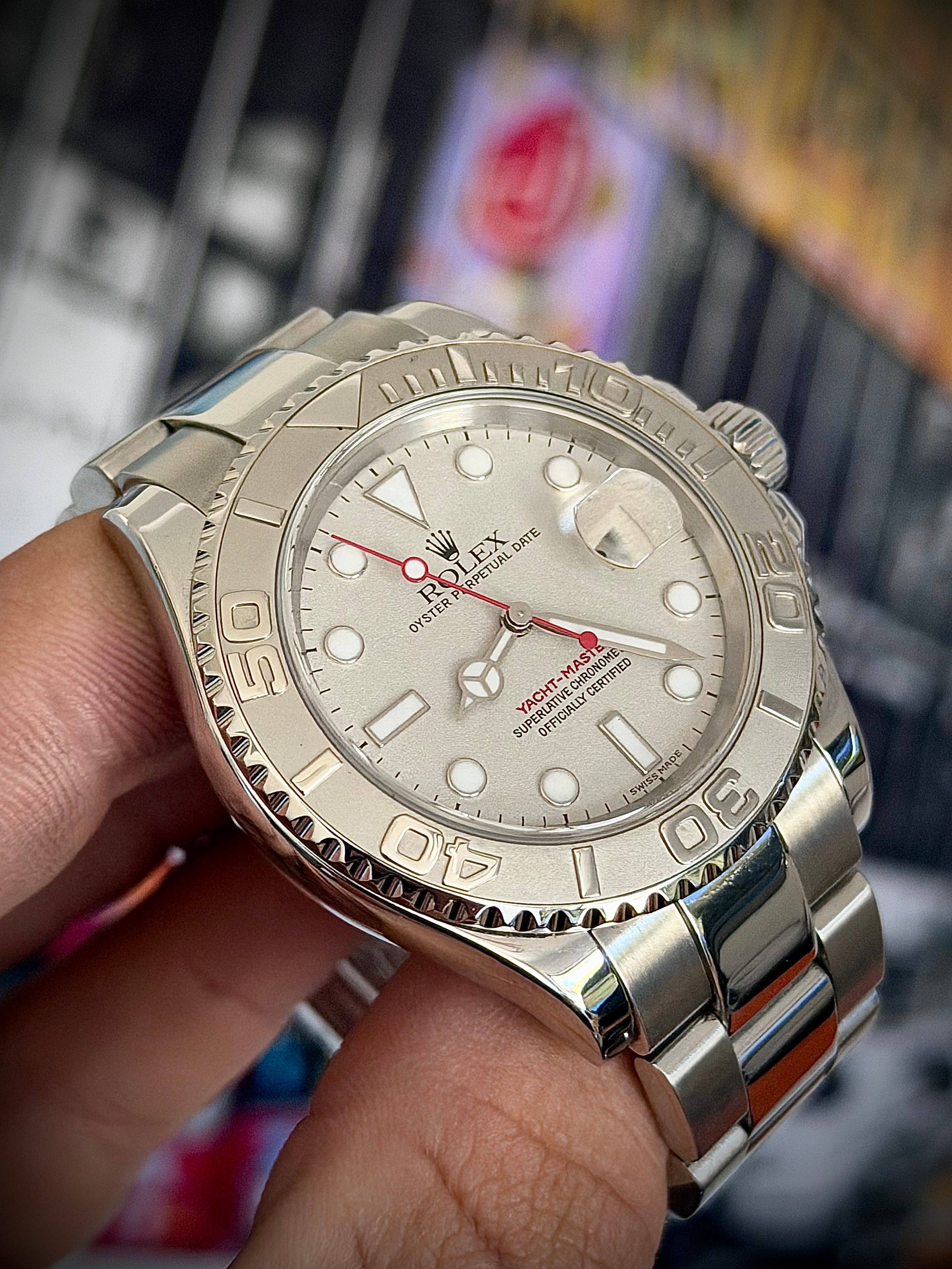 2004 ROLEX YACHT-MASTER 40, 116622, WATCH ONLY, INC GST