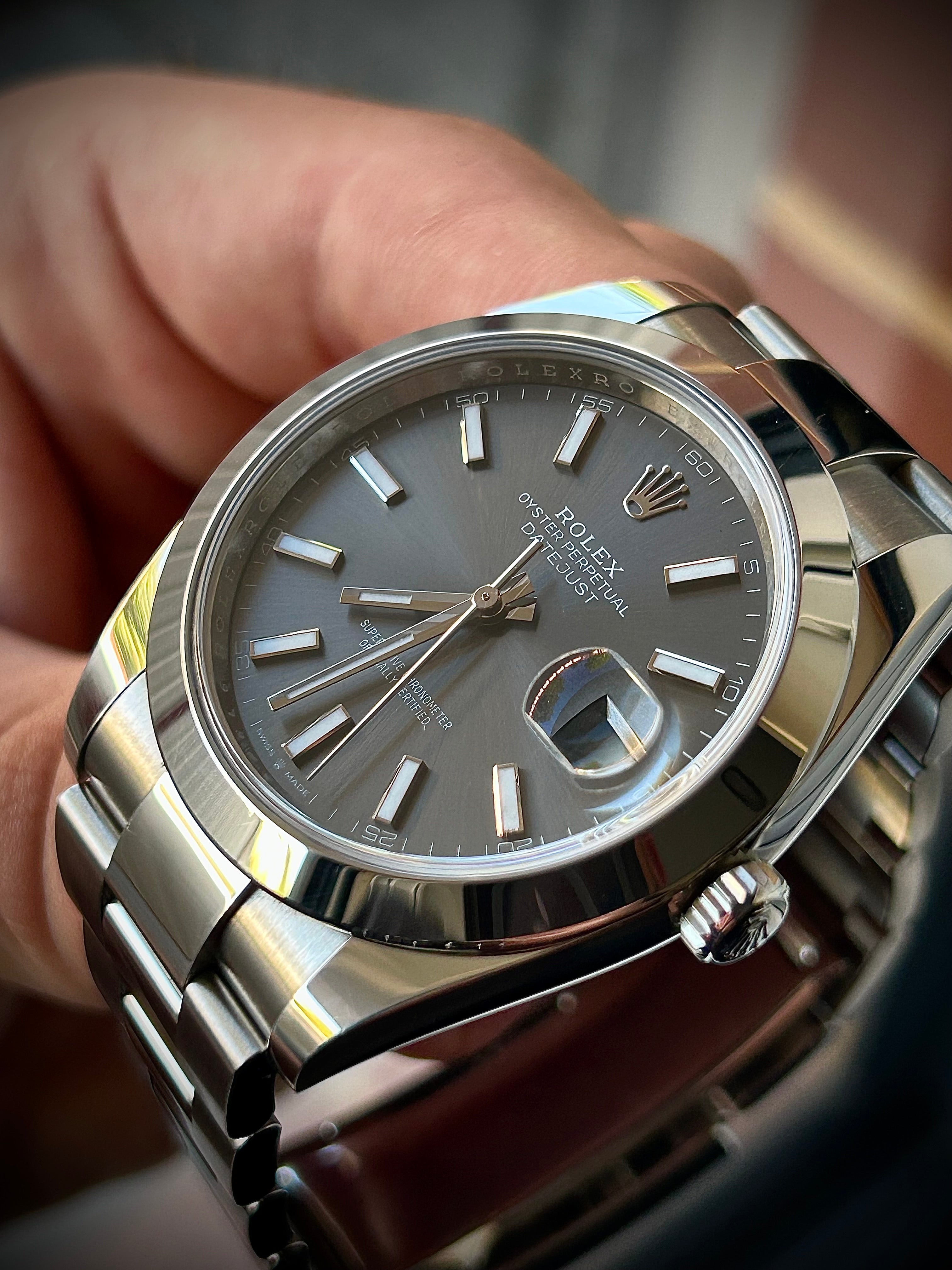 2020 ROLEX DATEJUST 41, 126300, FULL SET, INC GST