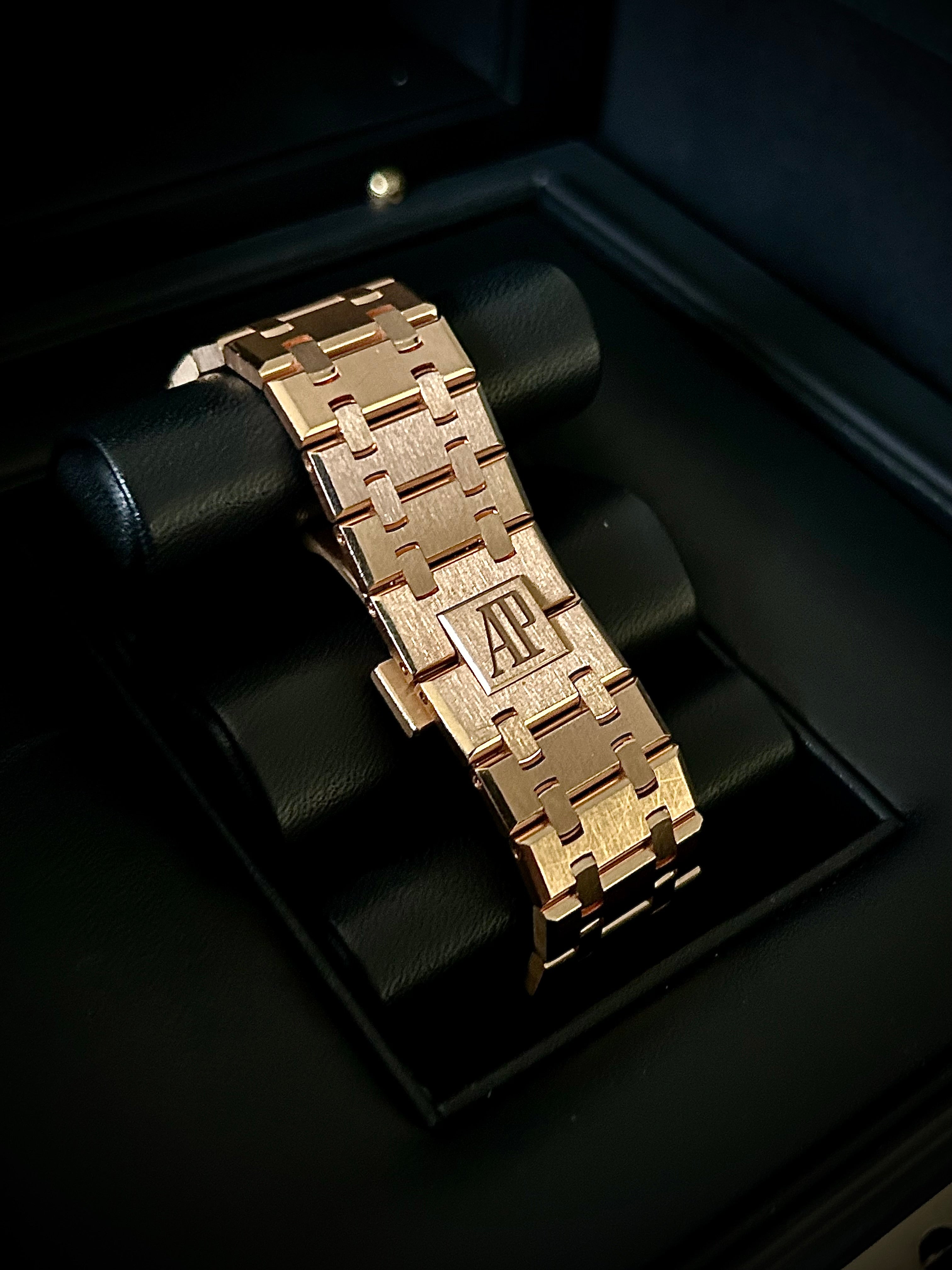 2018 AUDEMARS PIGUET ROYAL OAK 41, 15400OR.OO.1220OR.02, FULL SET, INC GST