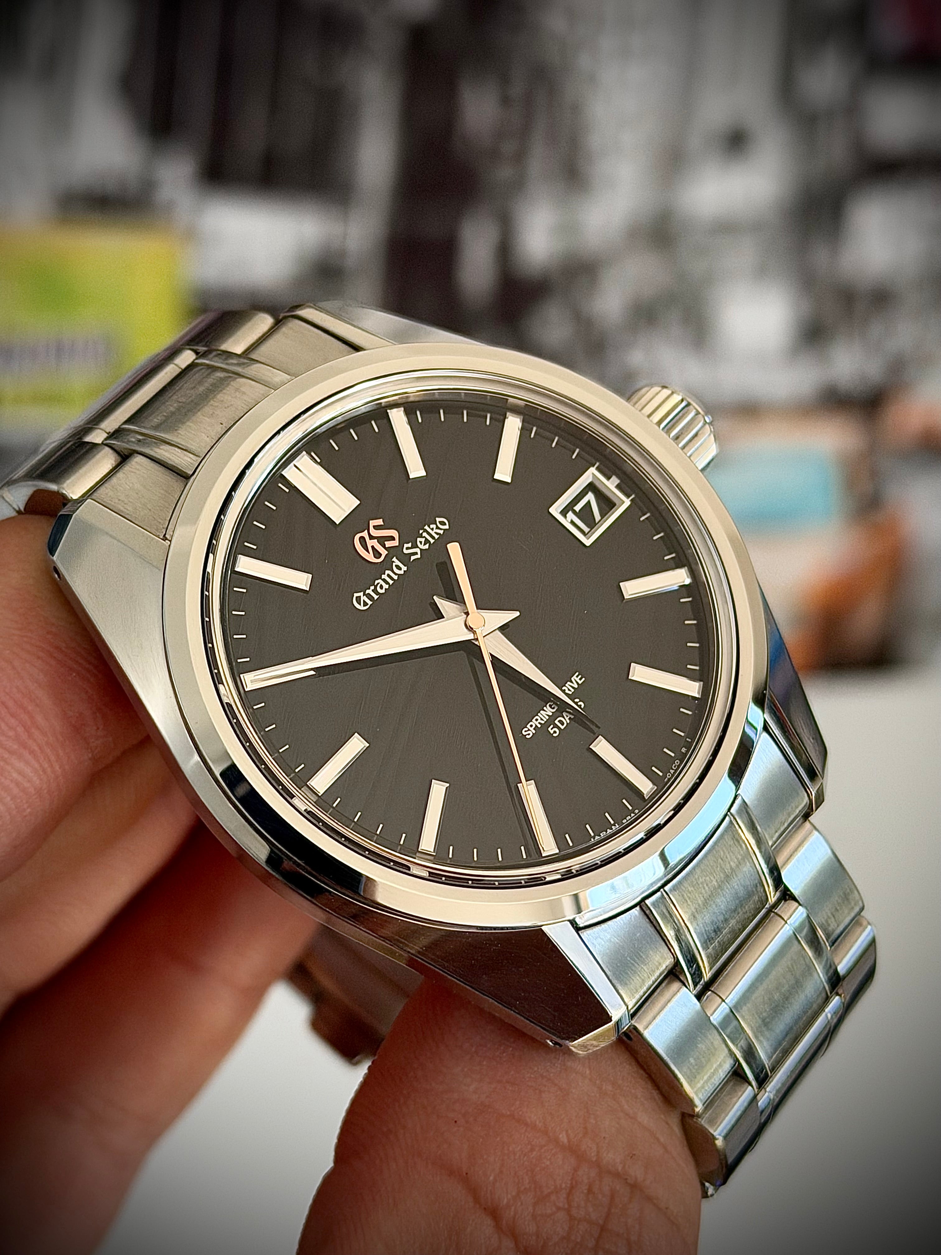 2022 GRAND SEIKO 55TH ANNIVERSARY LIMITED EDITION SPRING DRIVE, SLGA013G,(296/550), FULL SET, INC GST