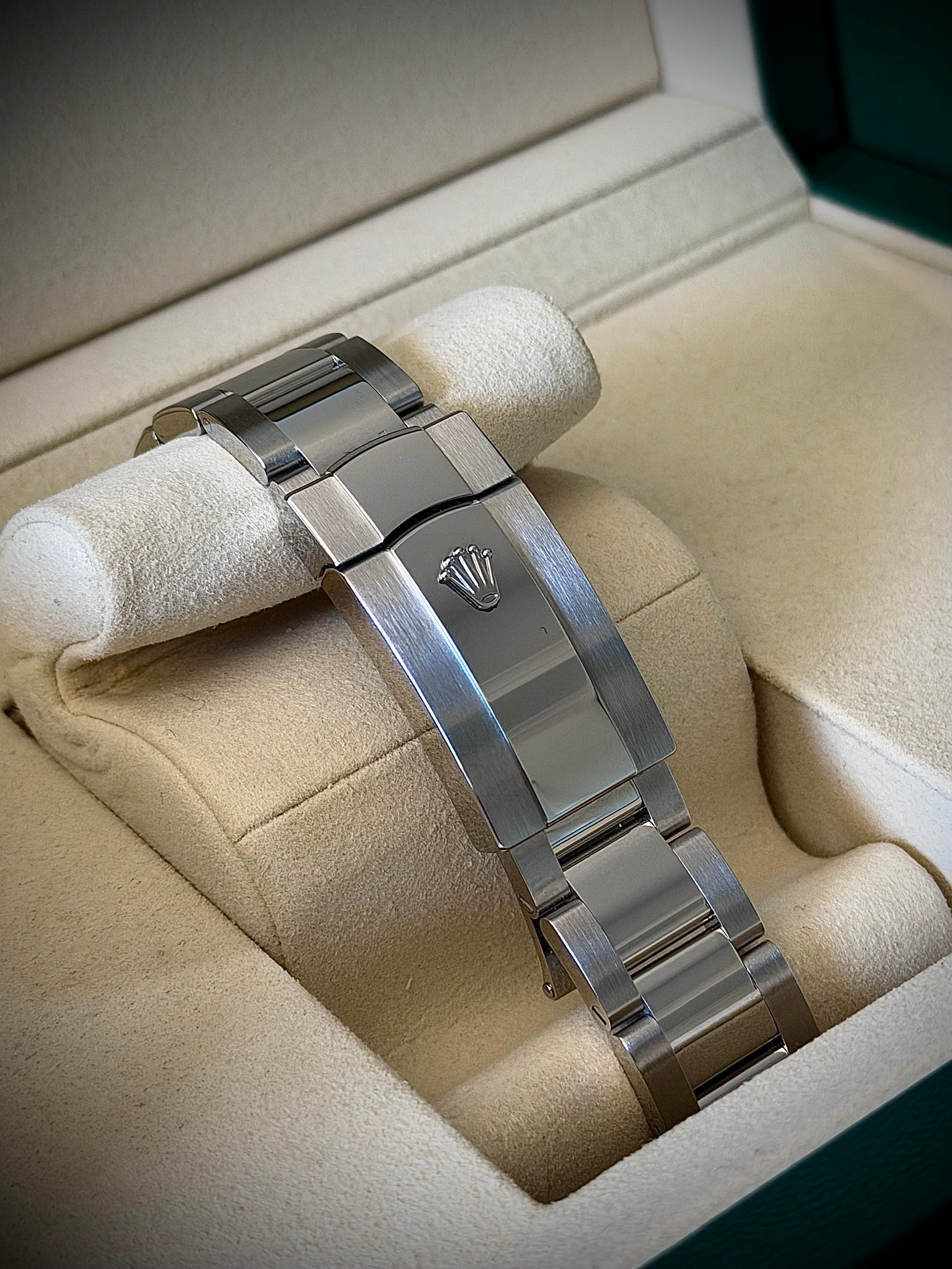 2026 ROLEX DATEJUST 36, 126234, MINT GREEN DIAL, OYSTER BRACELET, AS NEW, FULL SET, INC GST