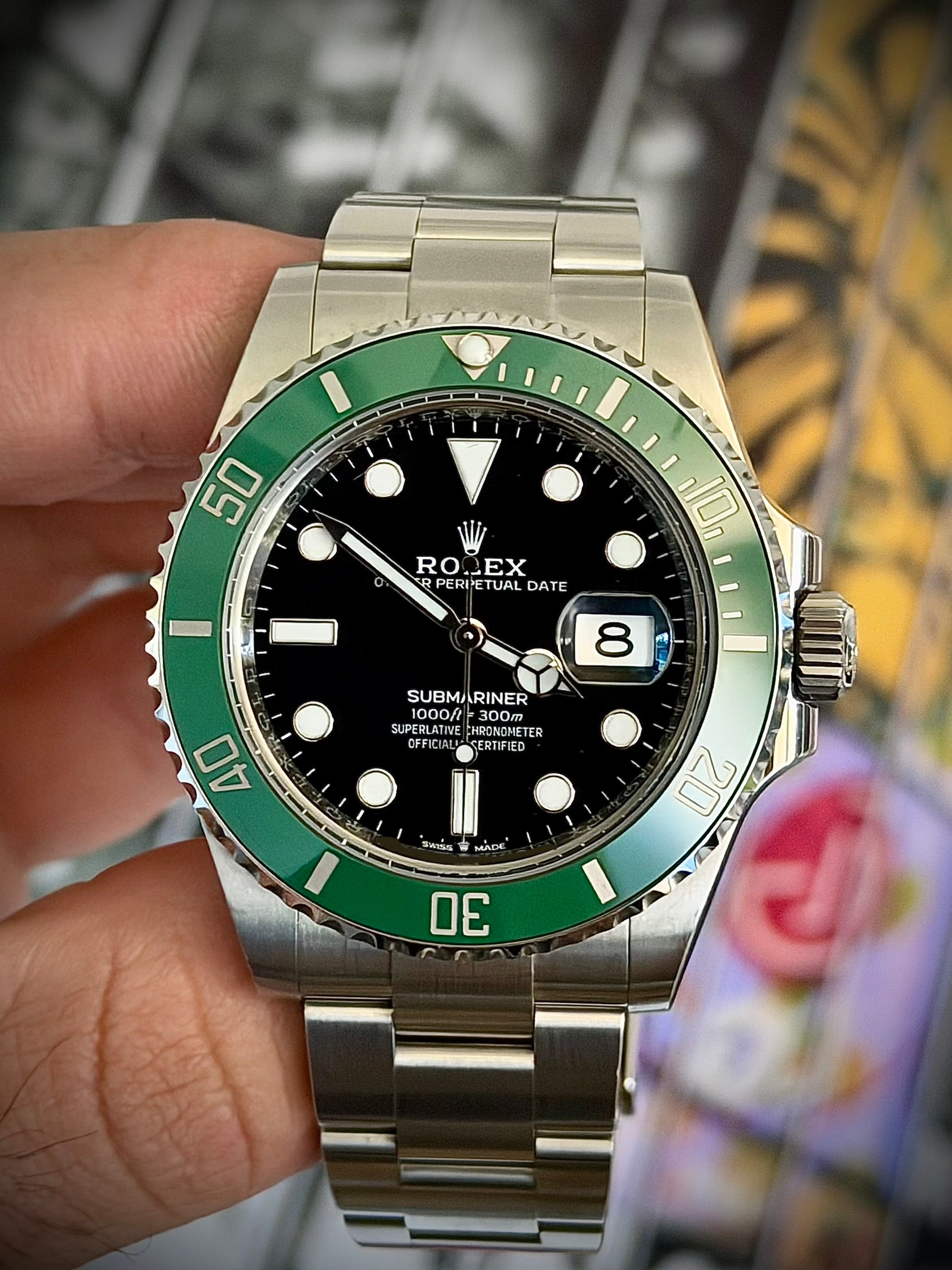 2023 ROLEX SUBMARINER DATE, 126610LV “STARBUCKS”, FULL SET, INC GST
