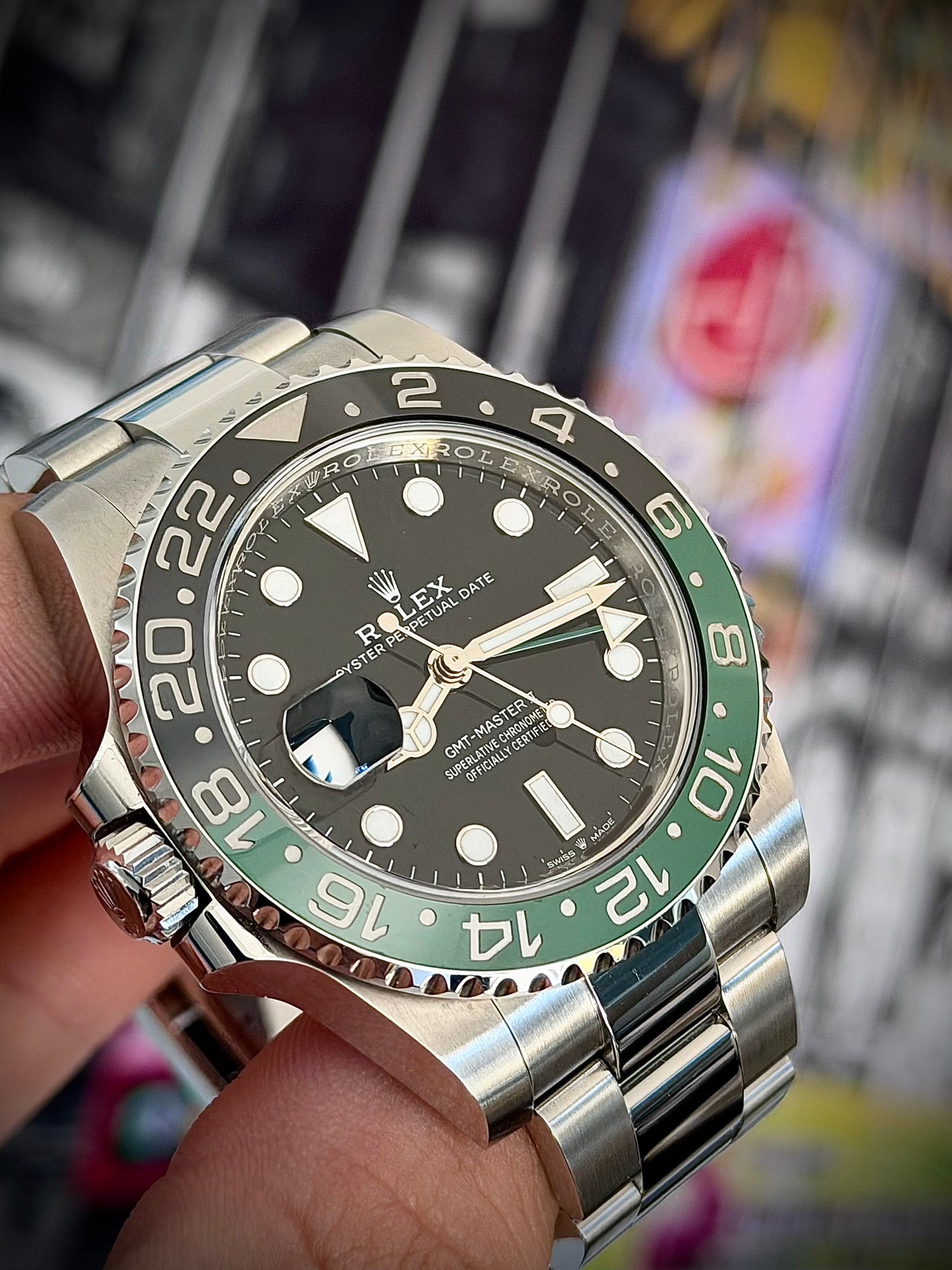 2025 ROLEX GMT-MASTER II “SPRITE”, 126720VTNR, FULL SET, INC GST