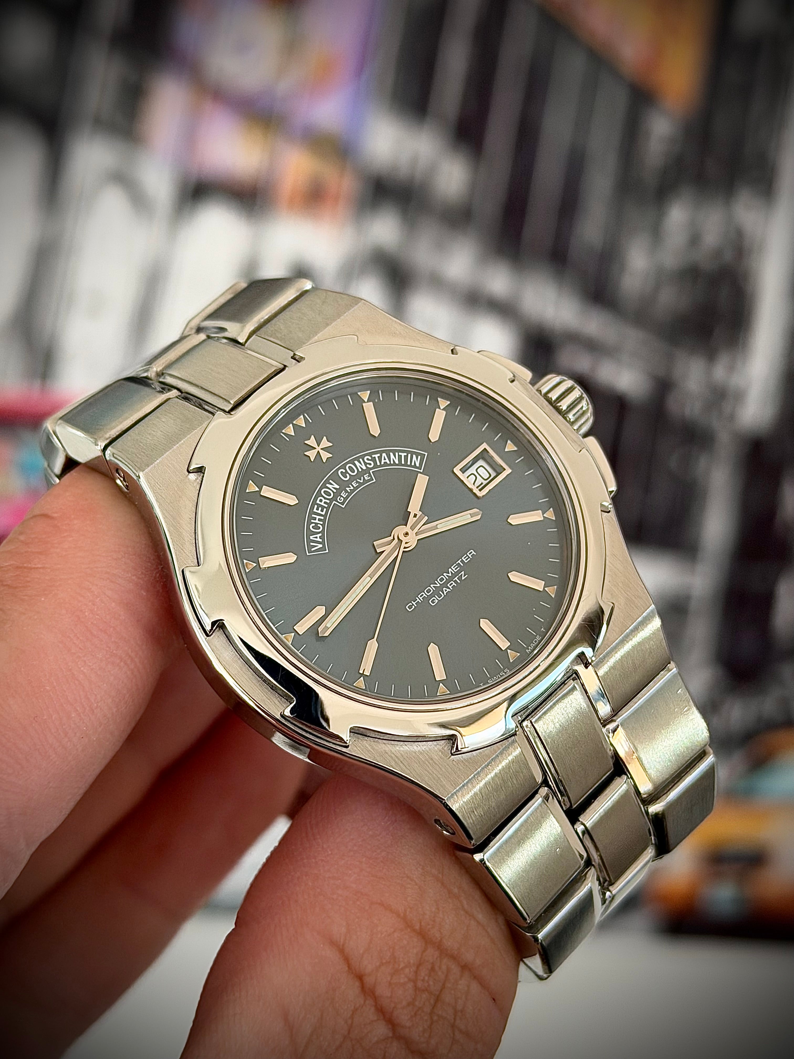 VACHERON CONSTANTIN OVERSEAS QUARTZ, 72040/423A, WATCH ONLY, INC GST