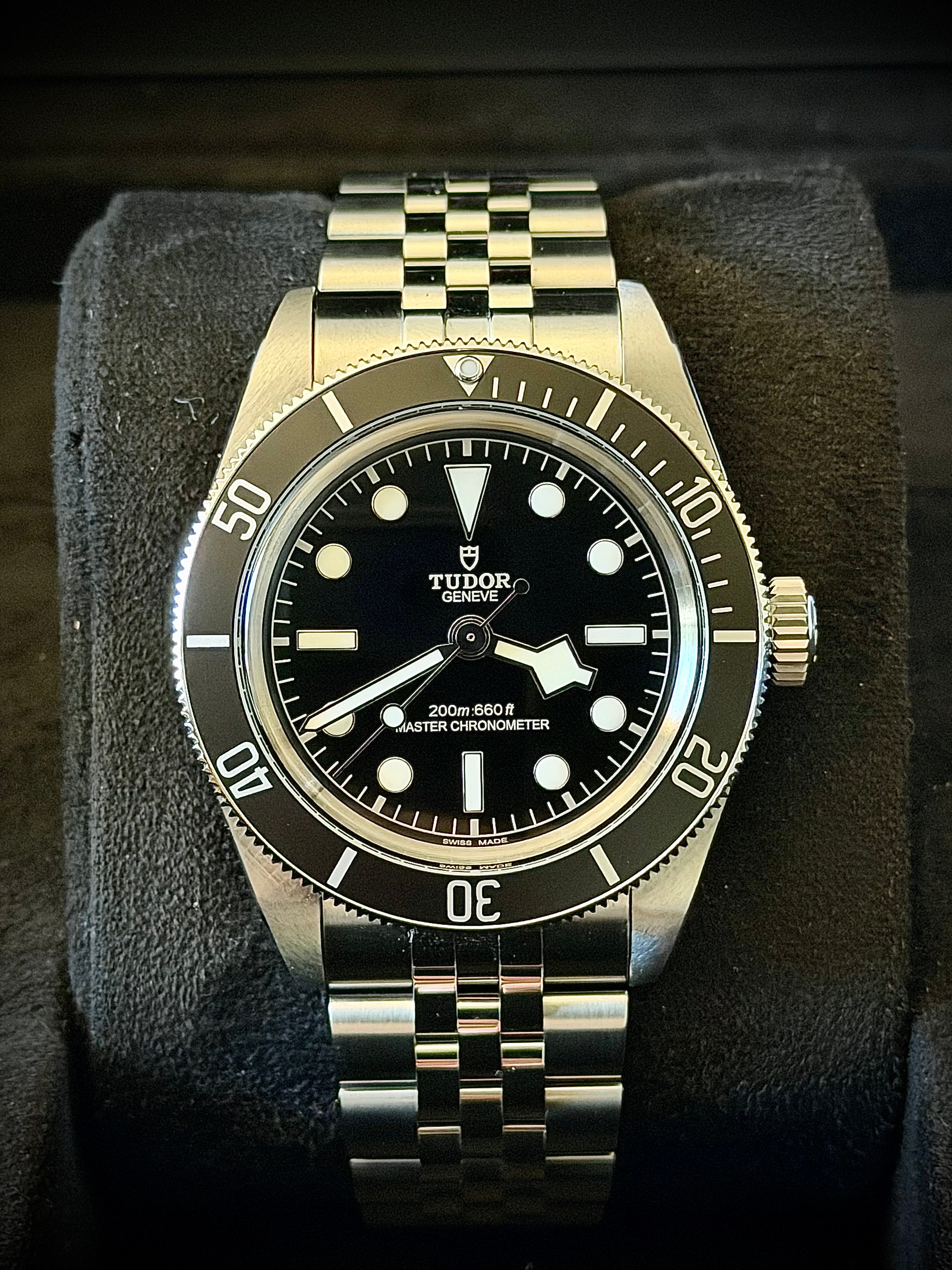 2024 TUDOR BLACK BAY 41 MONOCHROME, M7941A1A0NU, FULL SET, INC GST