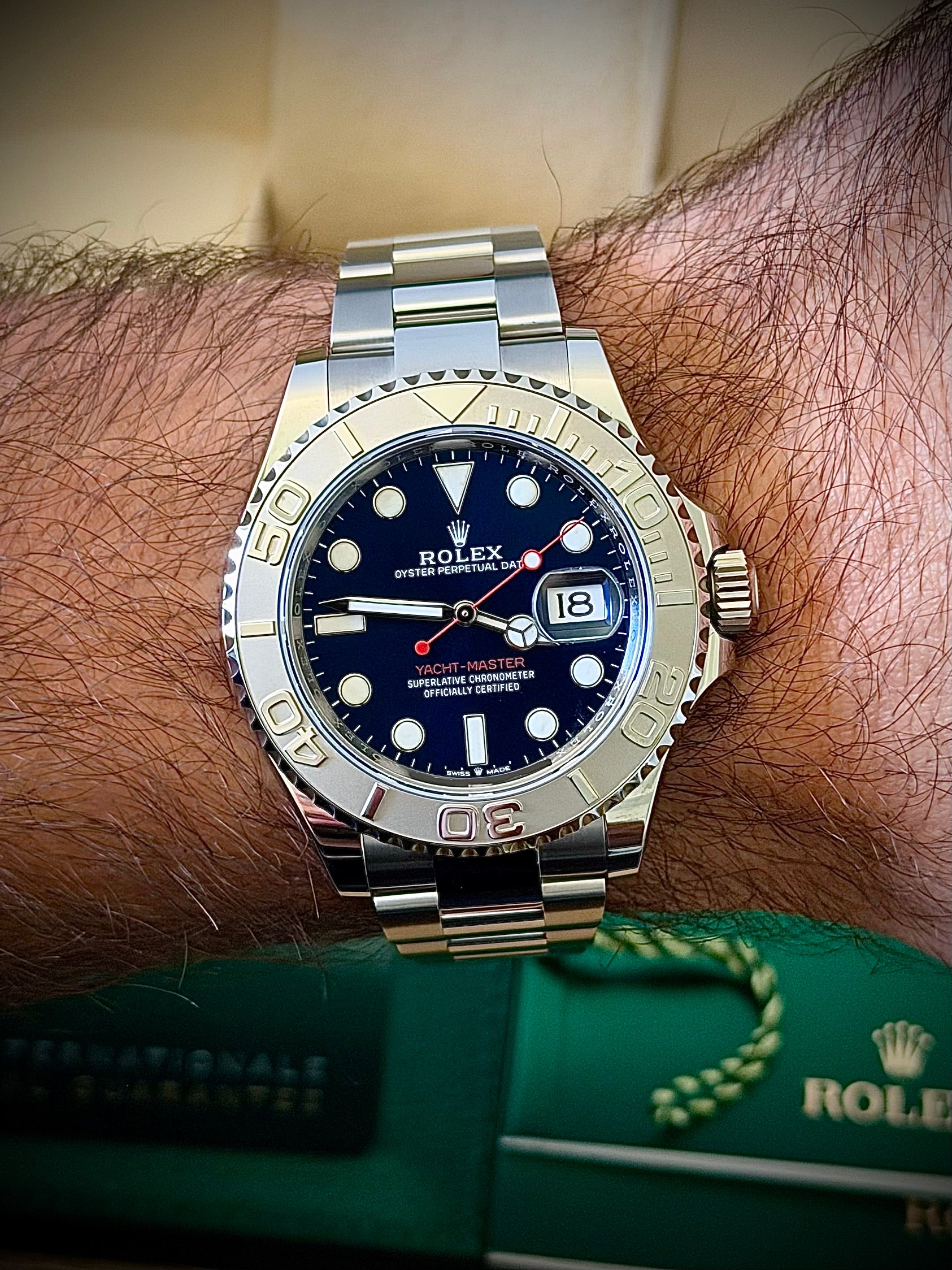 2024 ROLEX YACHT-MASTER 40, 126622, BLUE DIAL, FULL SET, INC GST