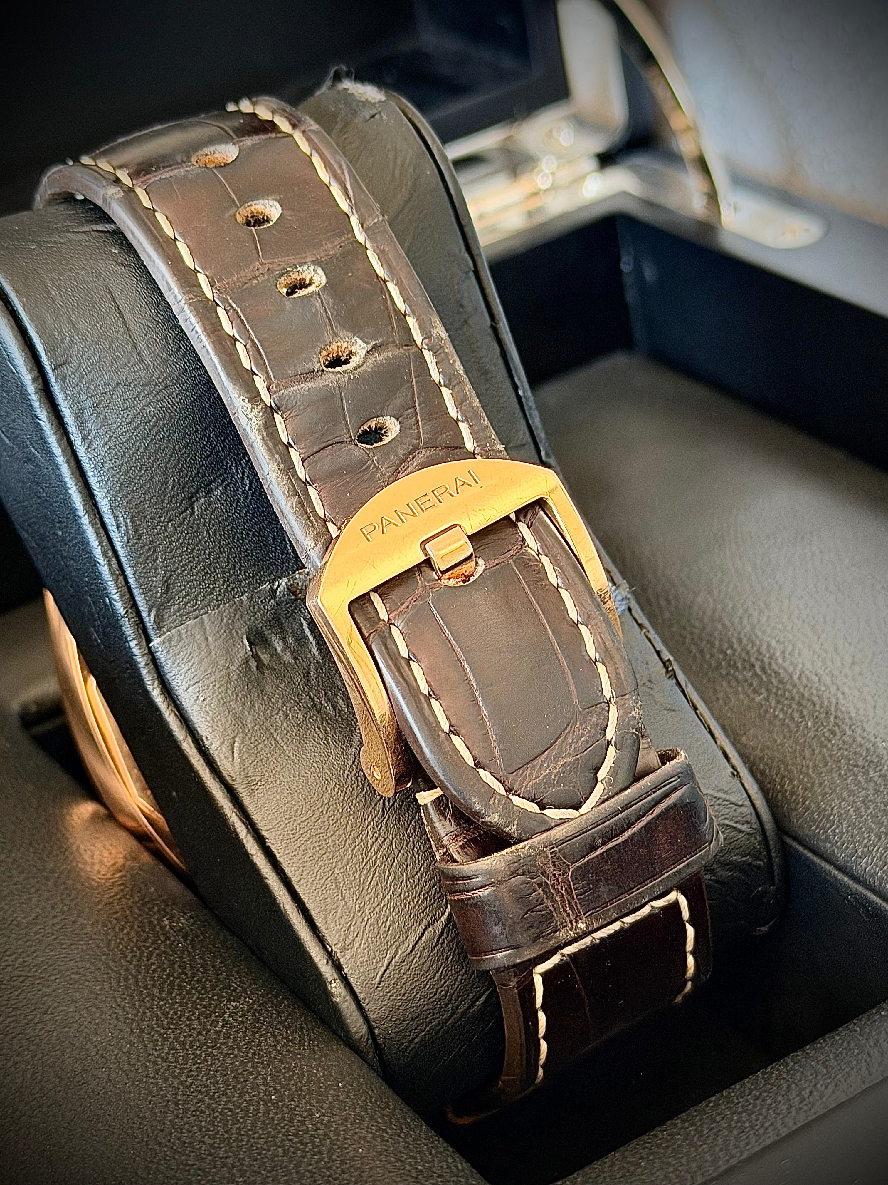 2014 PANERAI RADIOMIR 1940 3 DAYS ROSE GOLD, PAM00515, FULL SET, INC GST