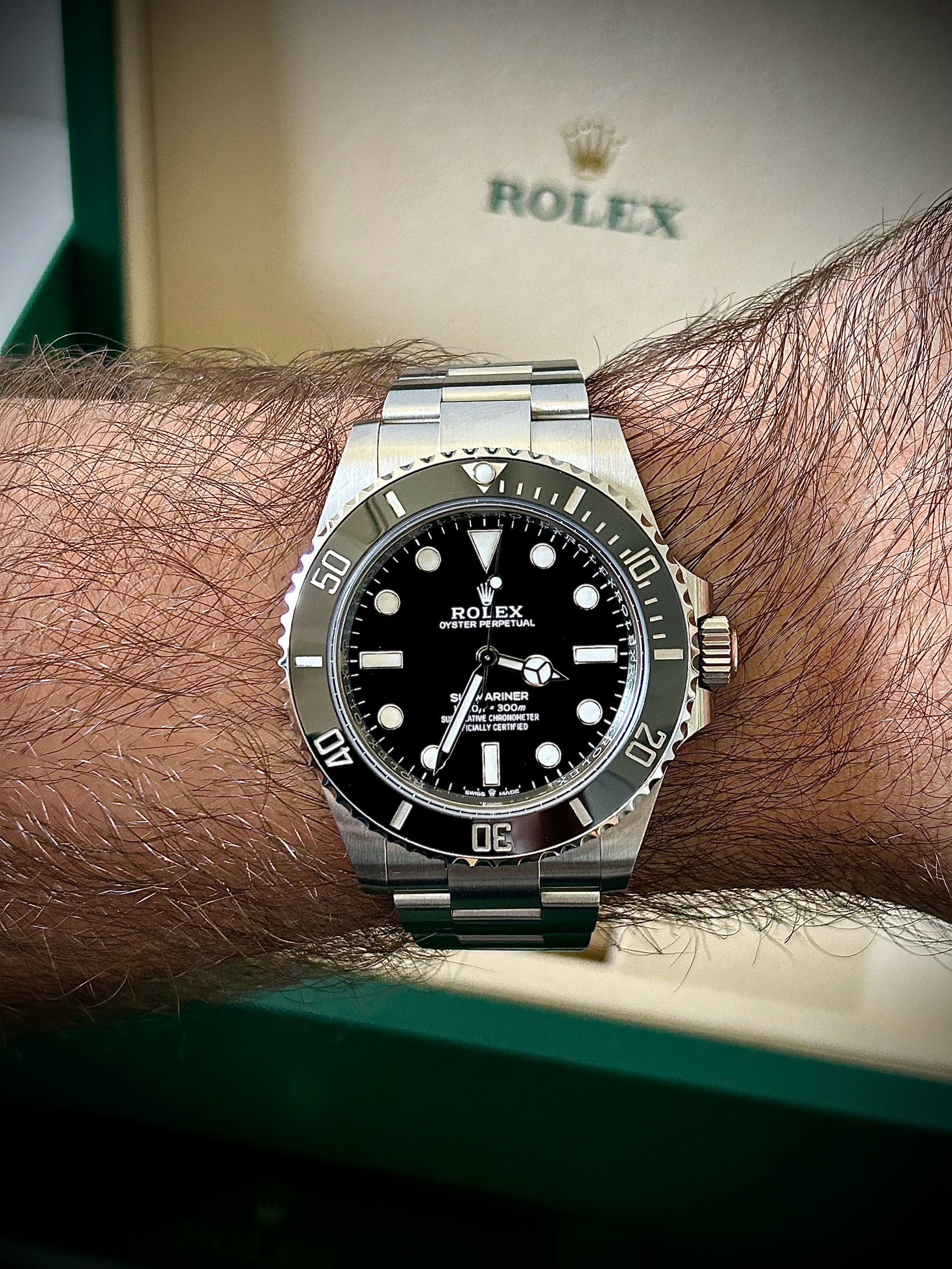2025 ROLEX SUBMARINER NO DATE, 124060, FULL, INC GST