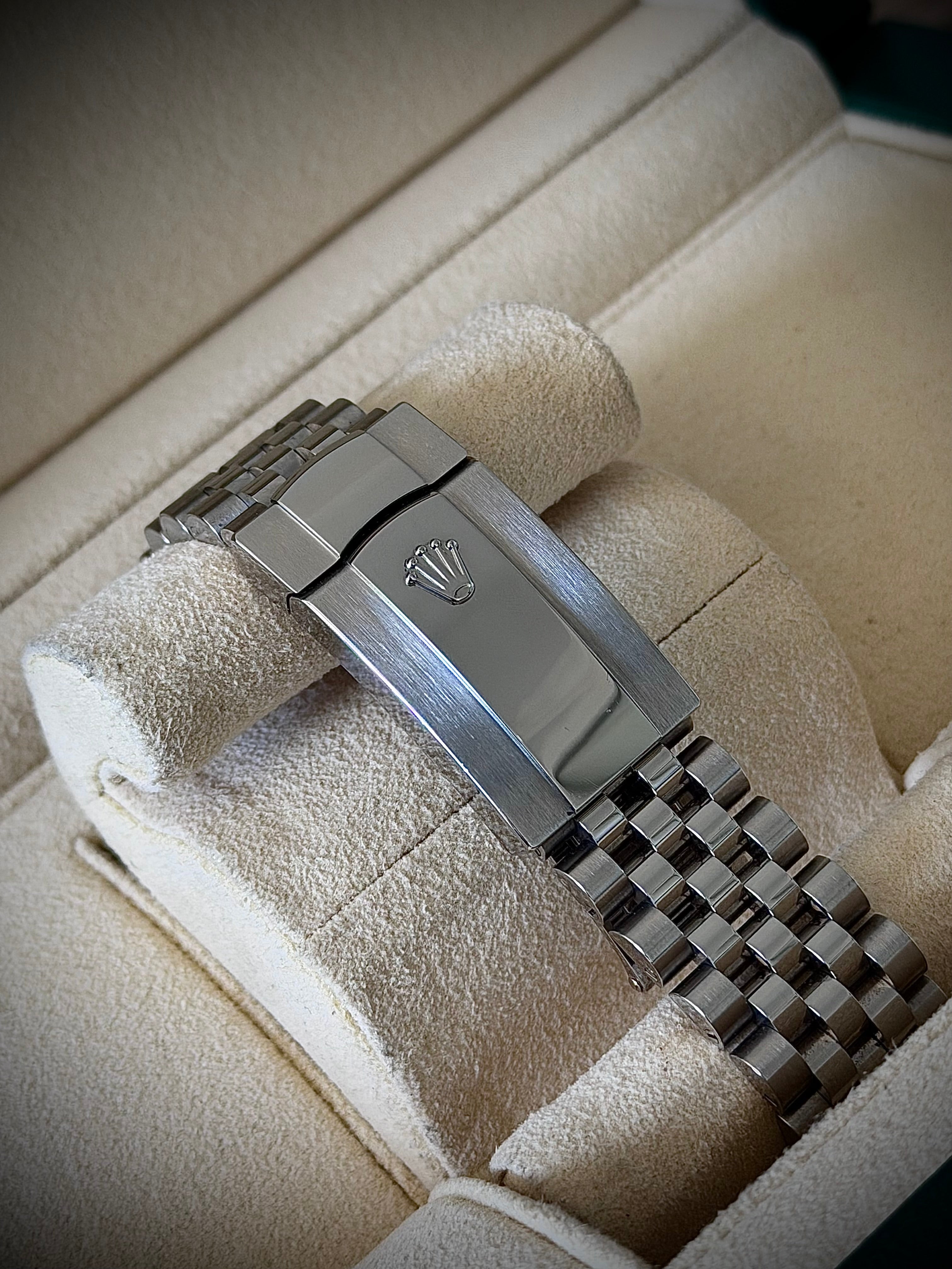 2020 ROLEX DATEJUST 36, 126234, BLACK DIAMOND DIAL, FULL SET, INC GST