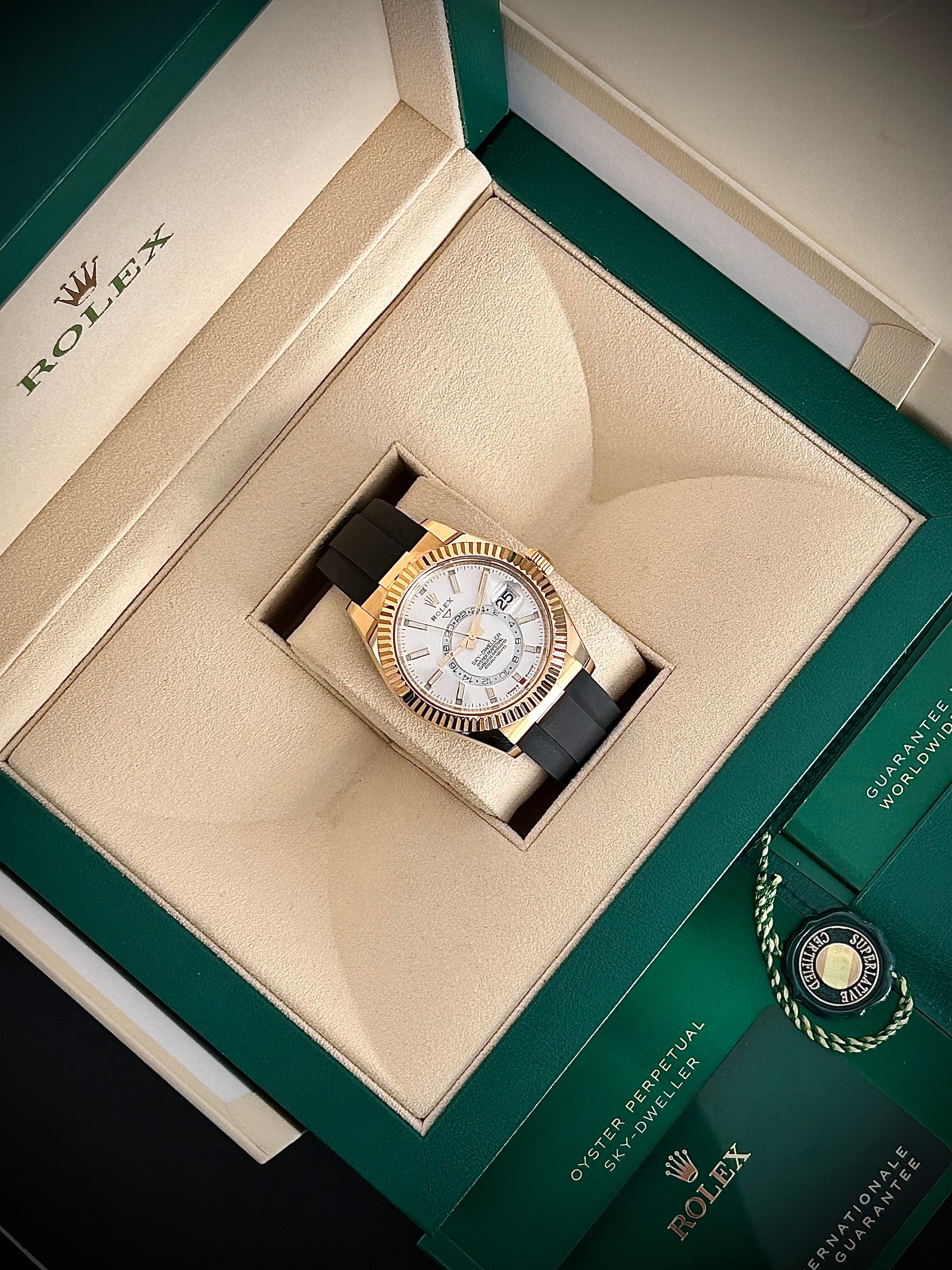 2024 ROLEX SKY DWELLER, 336238, FULL SET, INC GST
