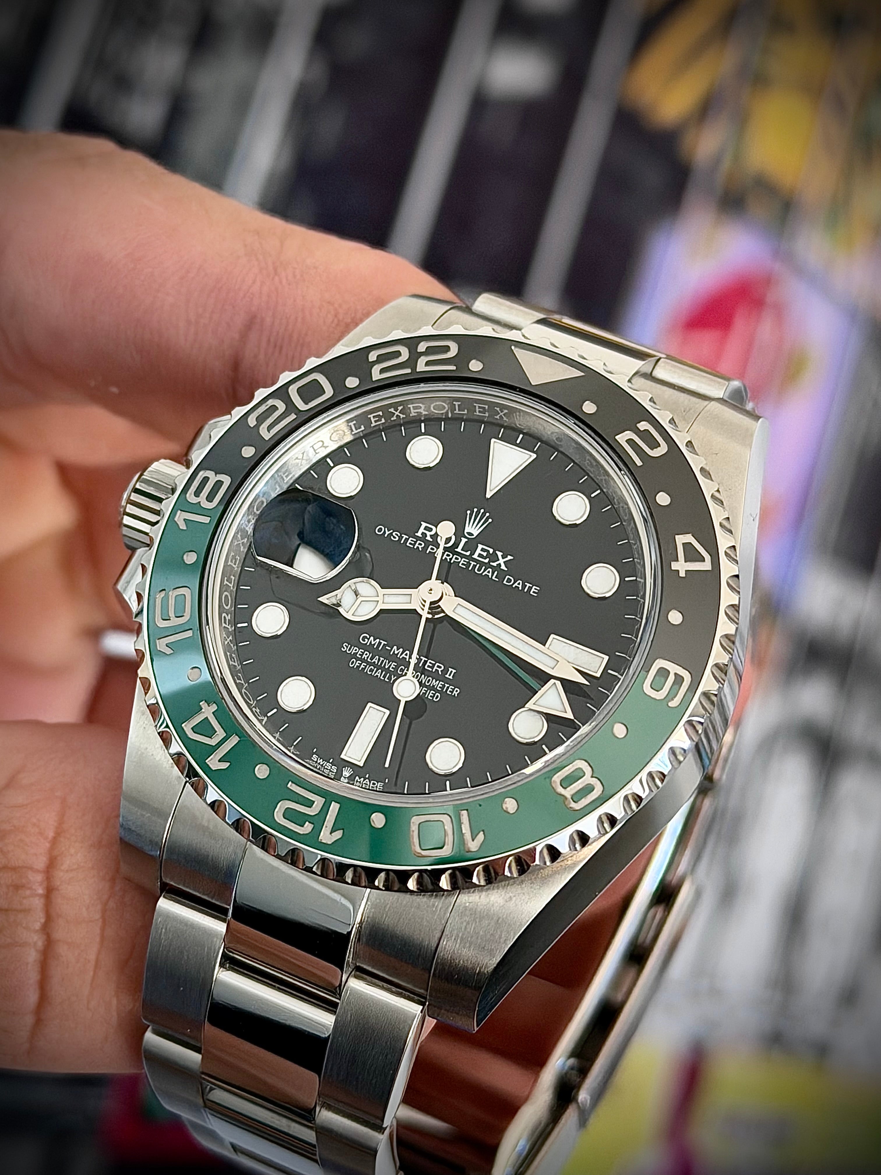 2025 ROLEX GMT-MASTER II “SPRITE”, 126720VTNR, FULL SET, INC GST