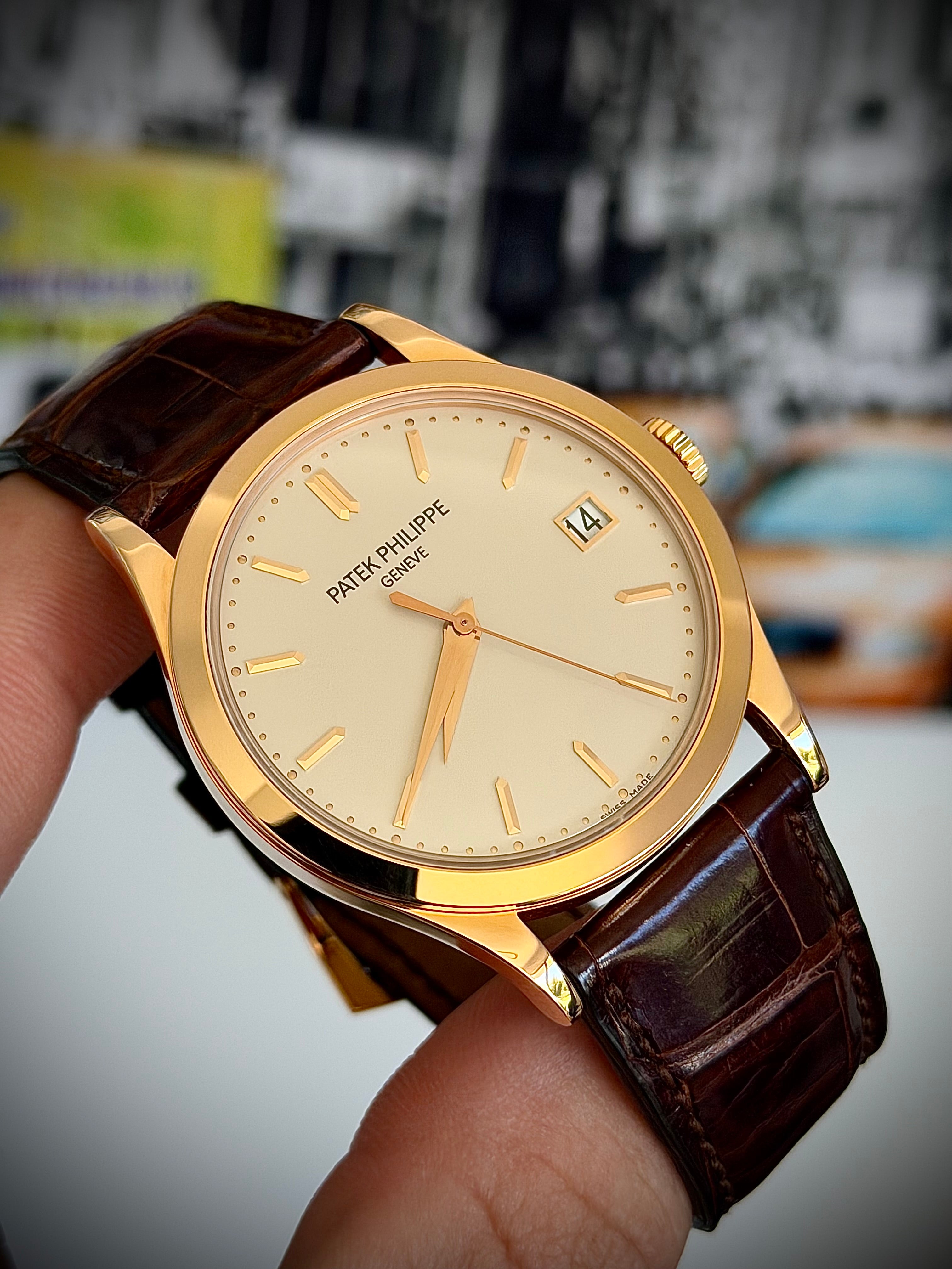 2008 PATEK PHILIPPE CALATRAVA, 5296R-010, FULL SET, INC GST