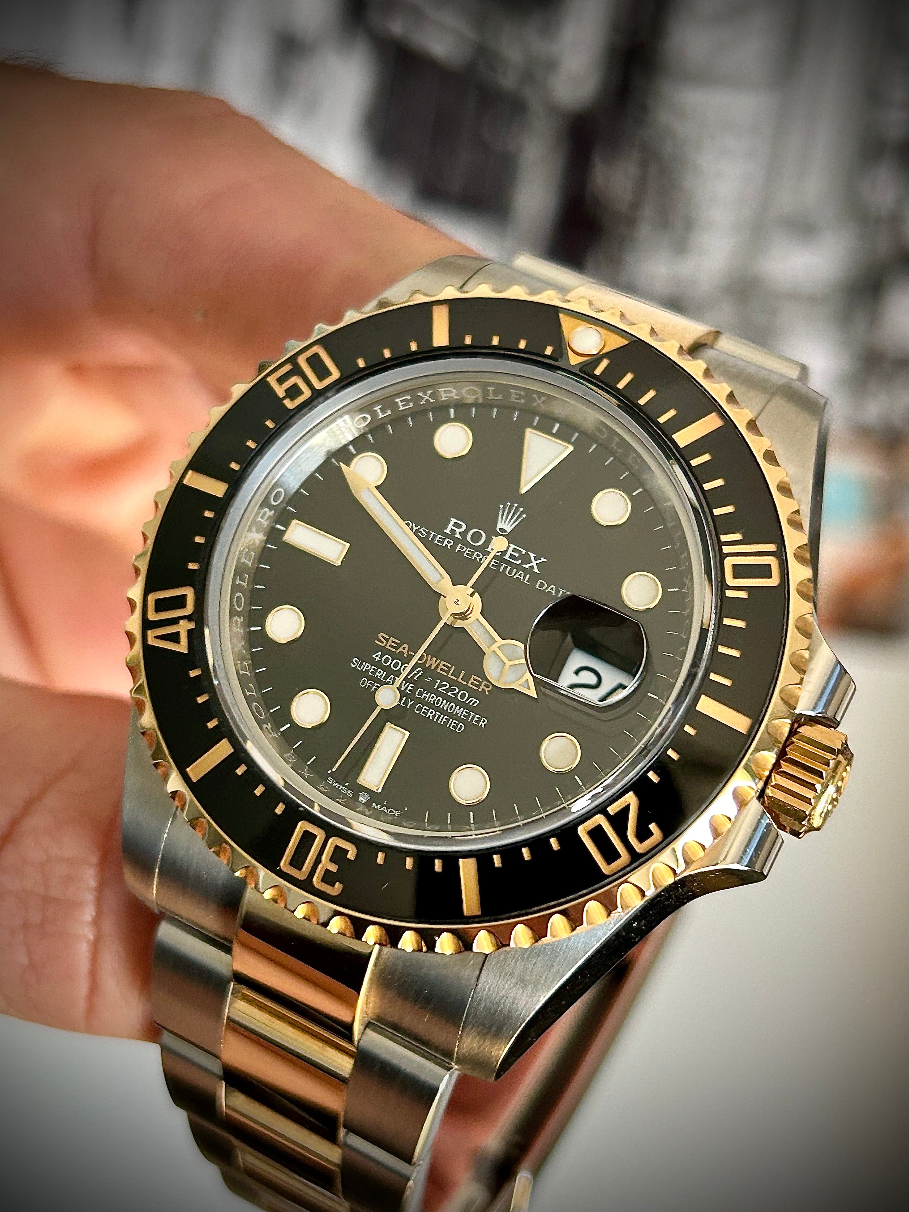 2020 ROLEX SEA DWELLER, TWO TONE, 126603, FULL SET, INC GST