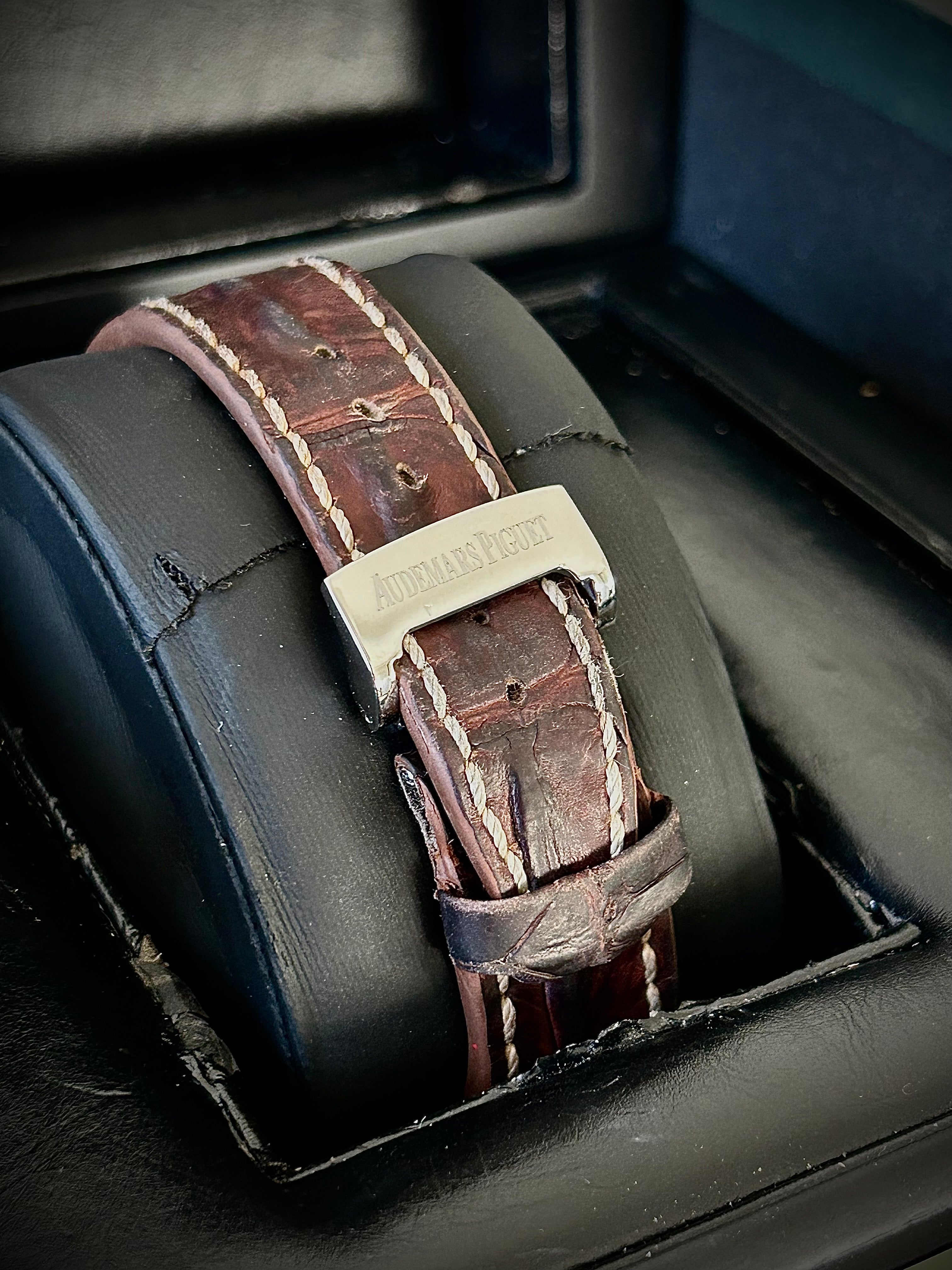 2015 AUDEMARS PIGUET ROYAL OAK OFFSHORE CHRONOGRAPH, “SAFARI” FULL SET, INC GST