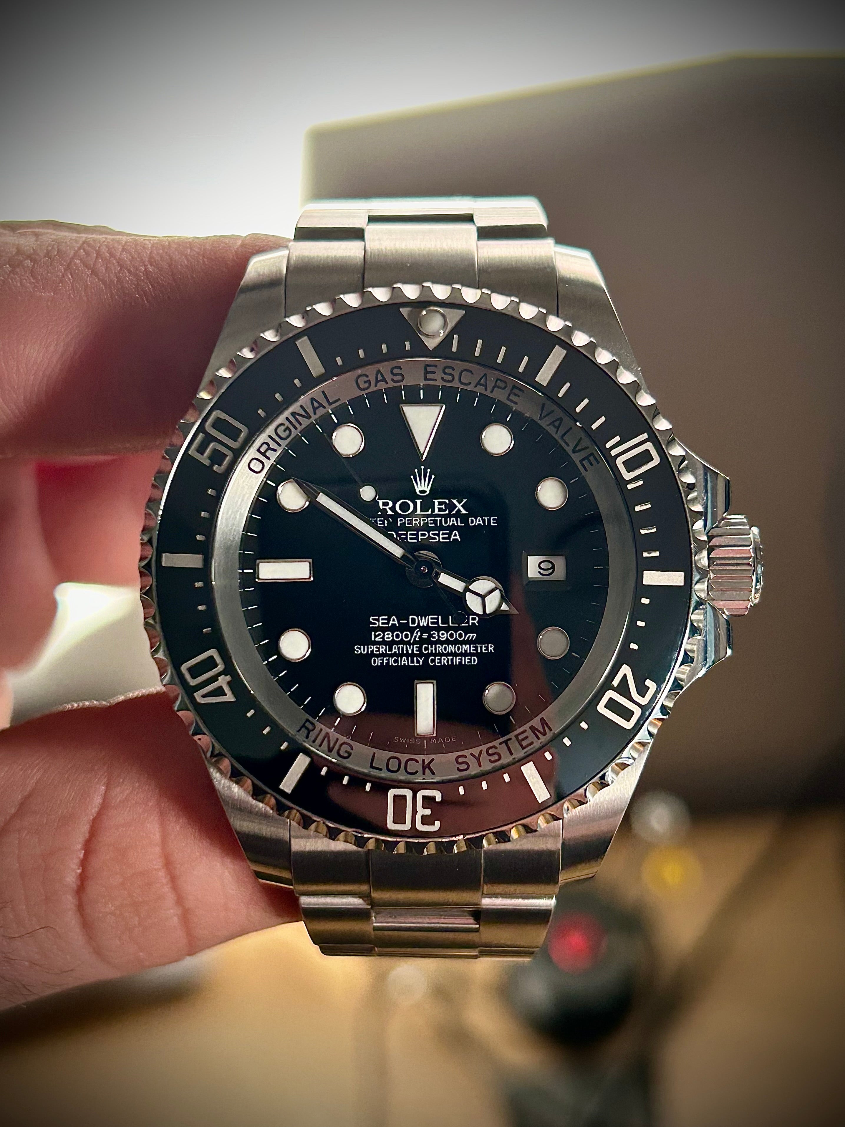2008 ROLEX DEEPSEA SEA-DWELLER 44MM, SERVICED, 116660, BOX AND PAPERS, INC GST