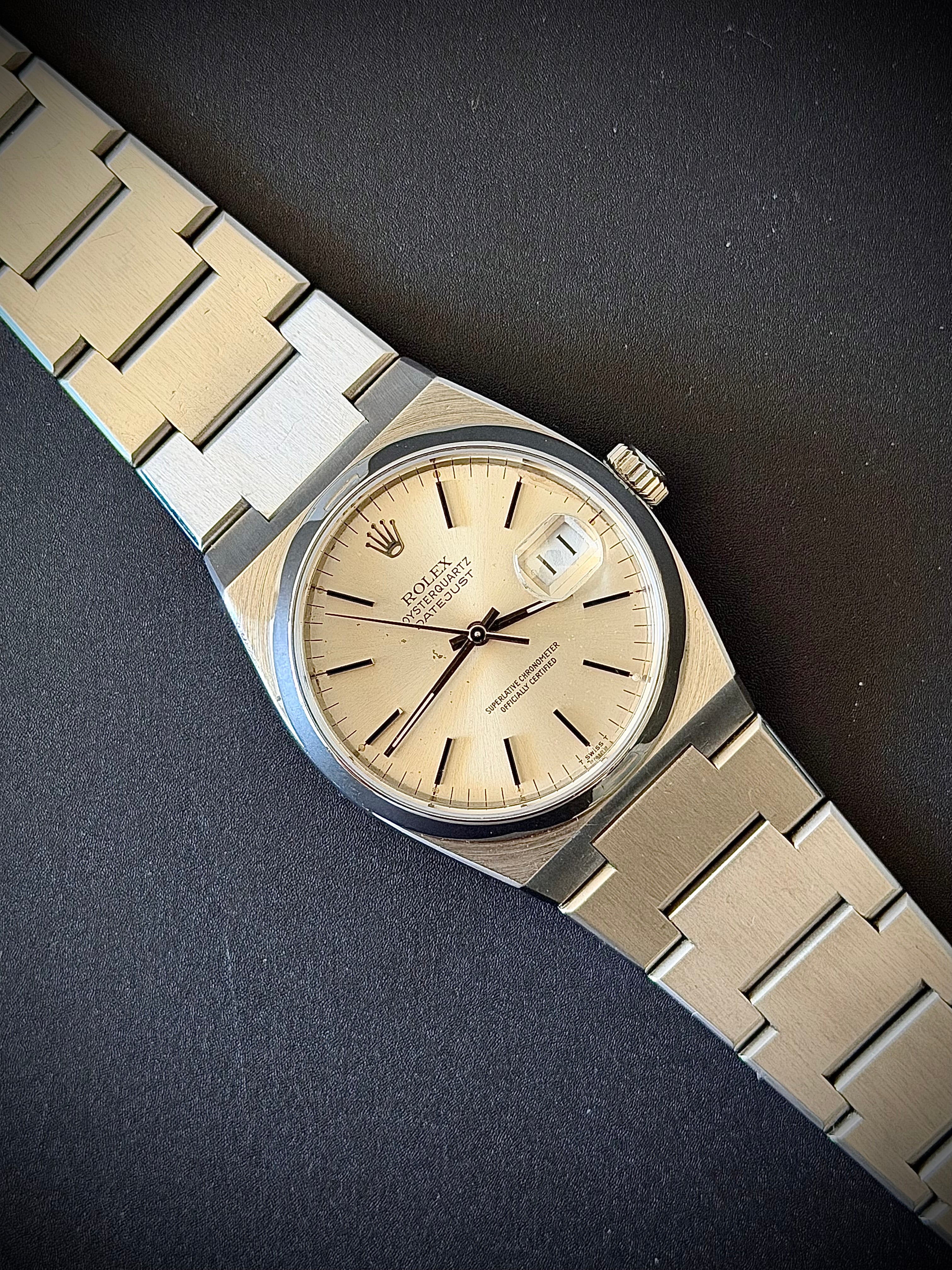 1979 ROLEX OYSTERQUARTZ DATEJUST, 17000, WATCH ONLY, INC GST