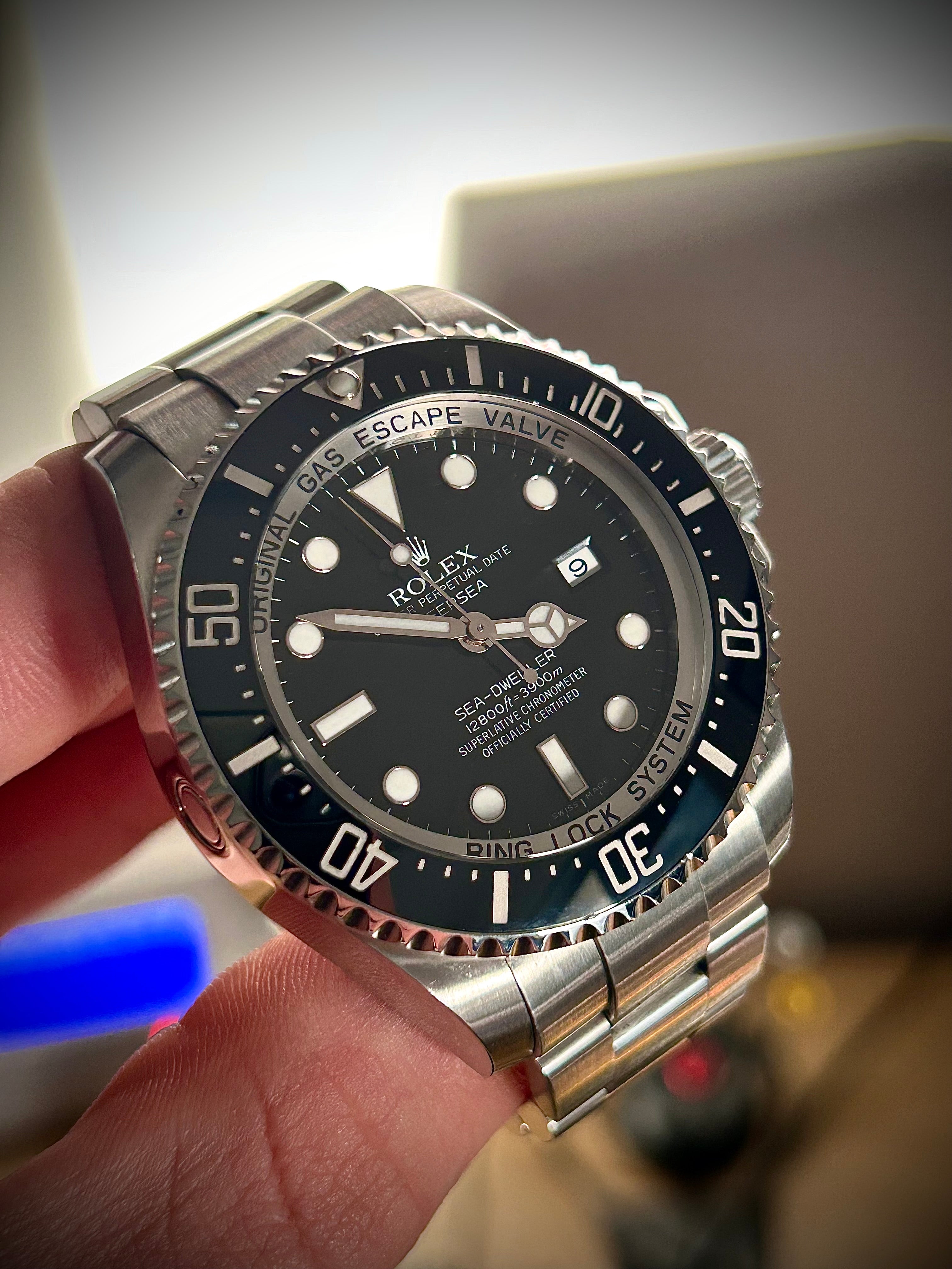 2008 ROLEX DEEPSEA SEA-DWELLER 44MM, SERVICED, 116660, BOX AND PAPERS, INC GST