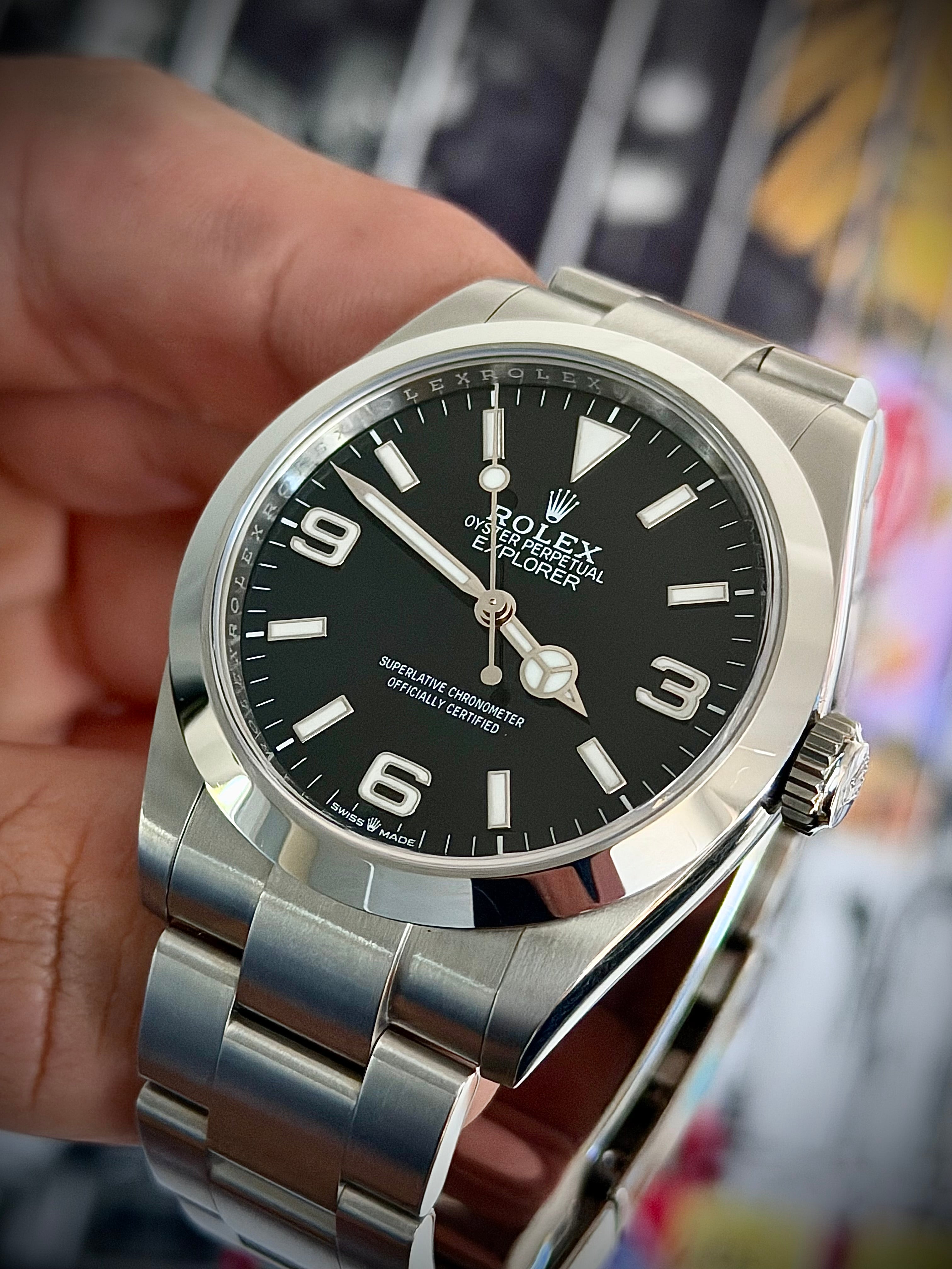 2025 ROLEX EXPLORER 40, 224270, FULL SET, INC GST