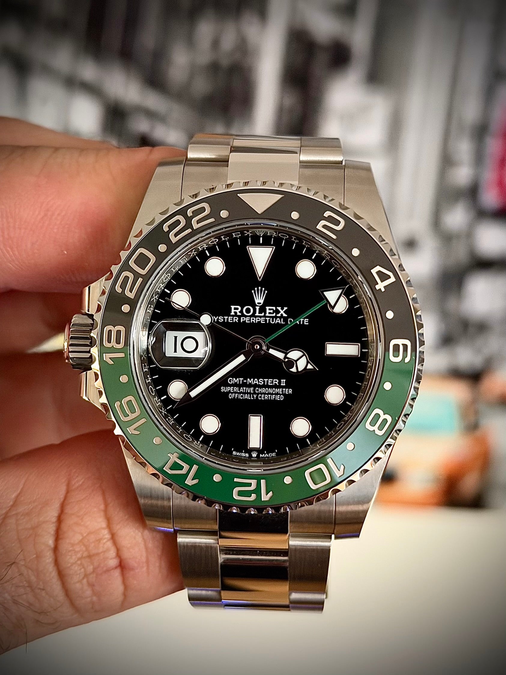 2025 ROLEX GMT-MASTER II “SPRITE”, 126720VTNR, FULL SET, INC GST