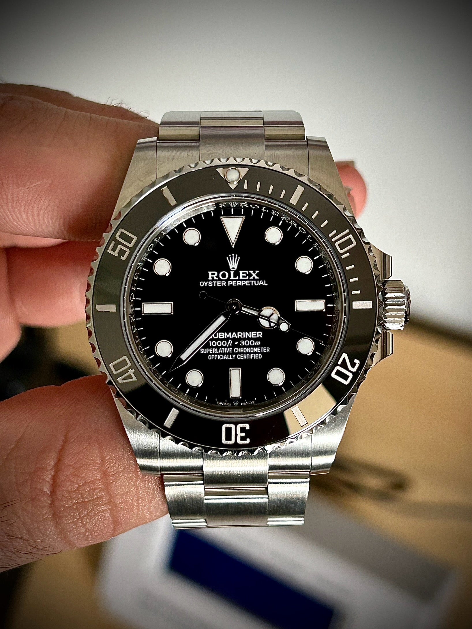 2025 ROLEX SUBMARINER NO DATE, 124060, FULL, INC GST