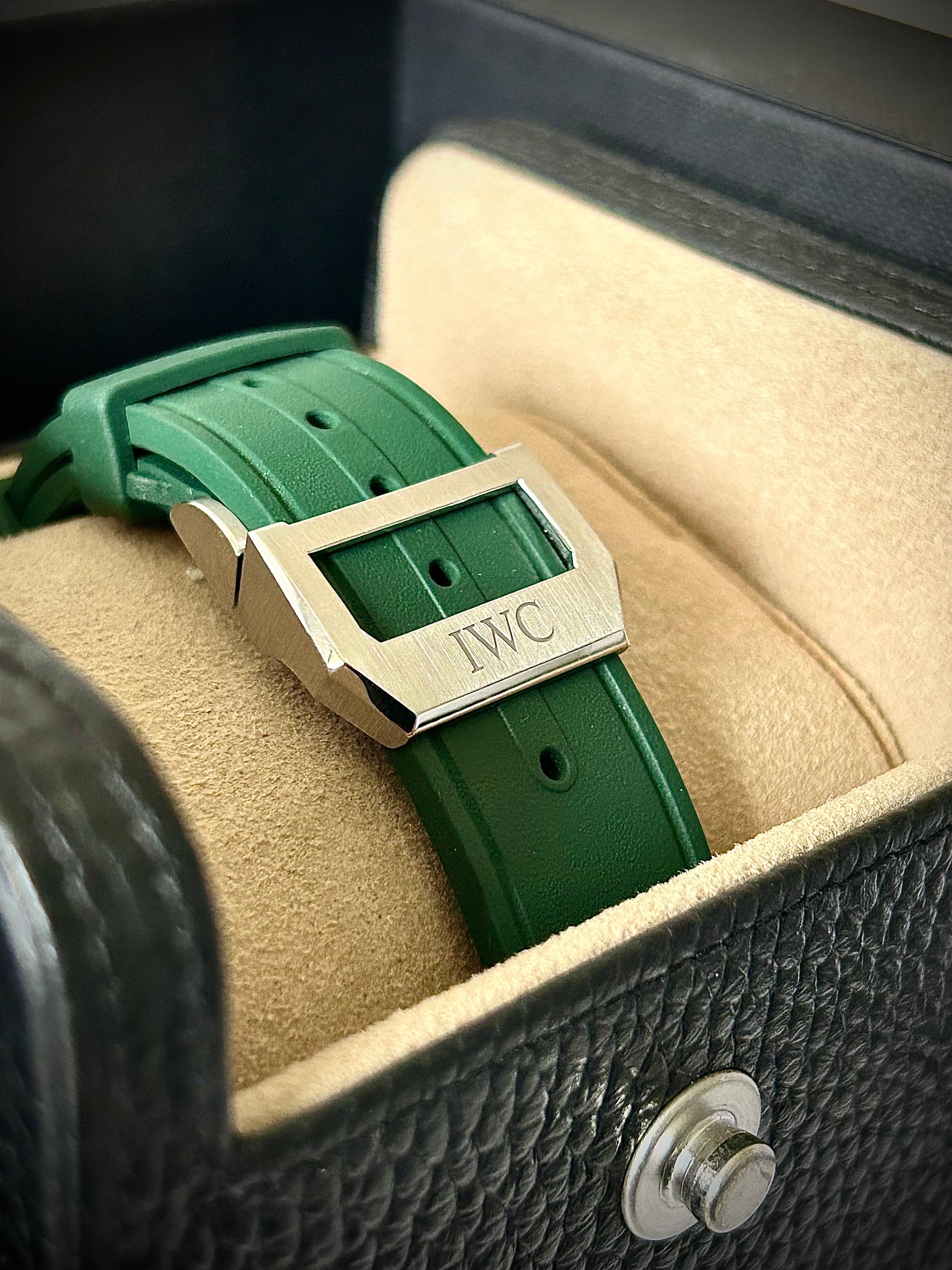 2022 IWC BIG PILOTS WATCH 43, GREEN DIAL, IW329306, FULL SET, INC GST