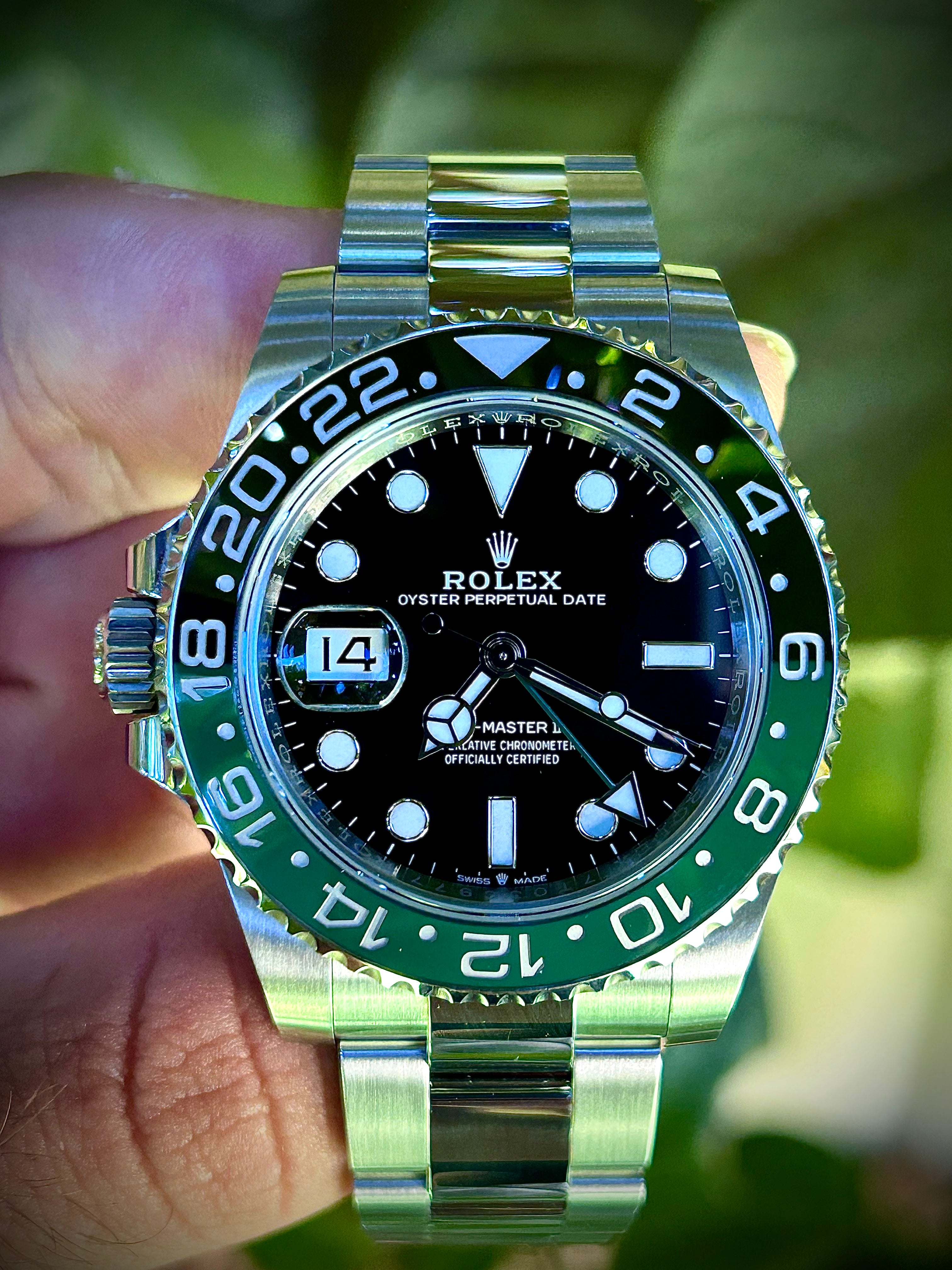 2022 ROLEX GMT-MASTER II, FULL SET, INC GST