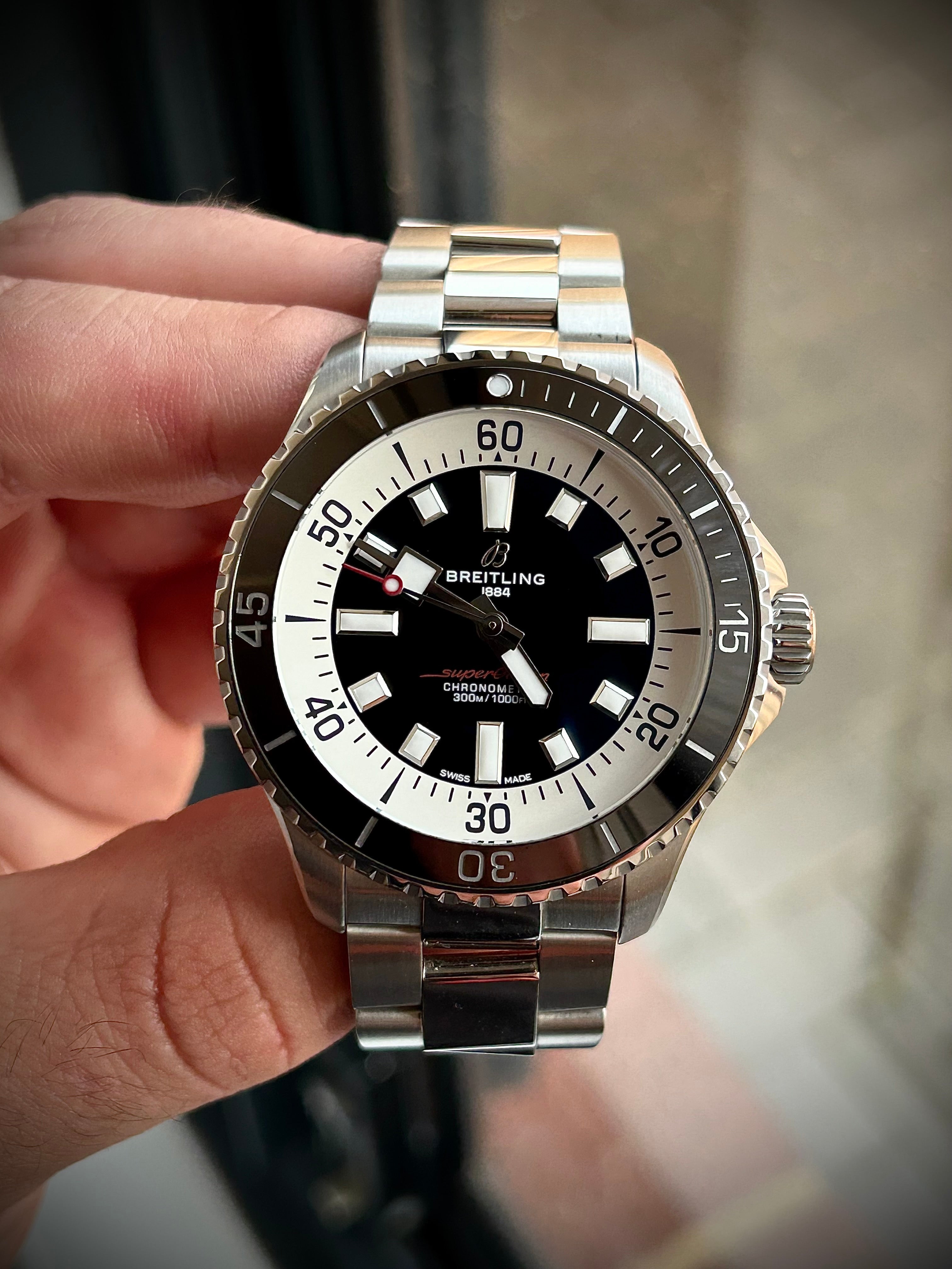 2023 BREITLING SUPER OCEAN 44, FULL SET, INC GST