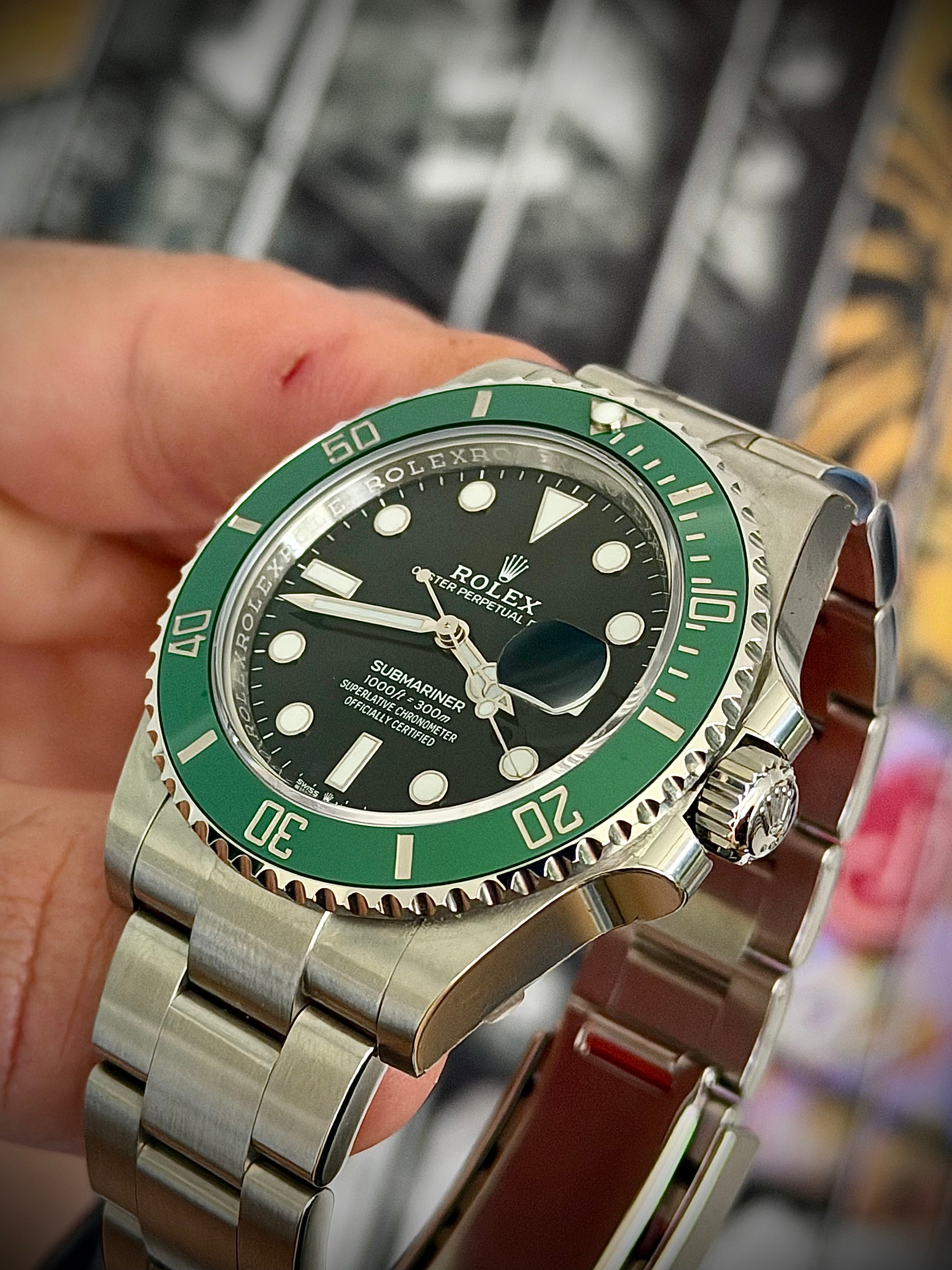 2022 ROLEX SUBMARINER DATE “STARBUCKS”, 126610LV, BRAND NEW, FULLY FACTORY STICKERED, FULL SET, INC GST