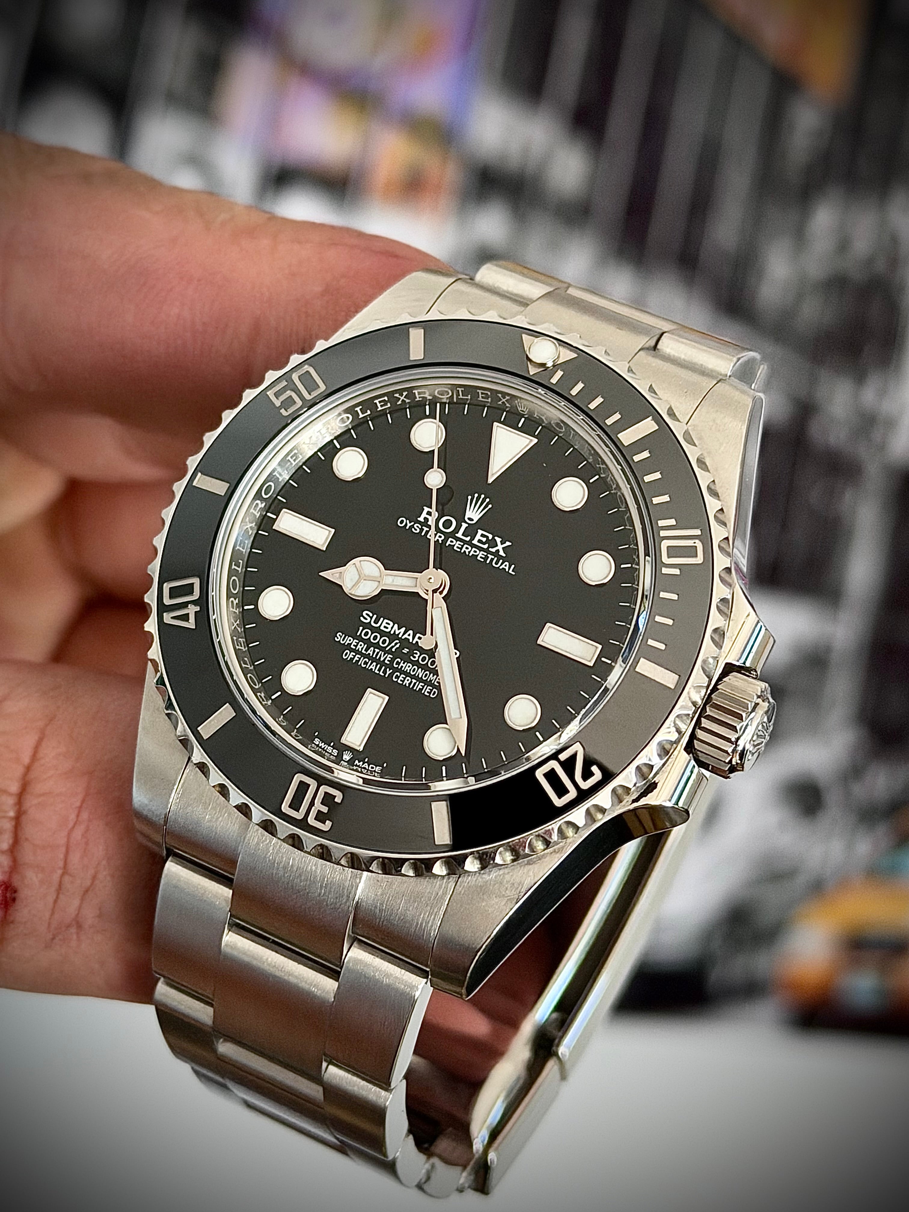 2022 ROLEX SUBMARINER, 124060, FULL SET, INC GST