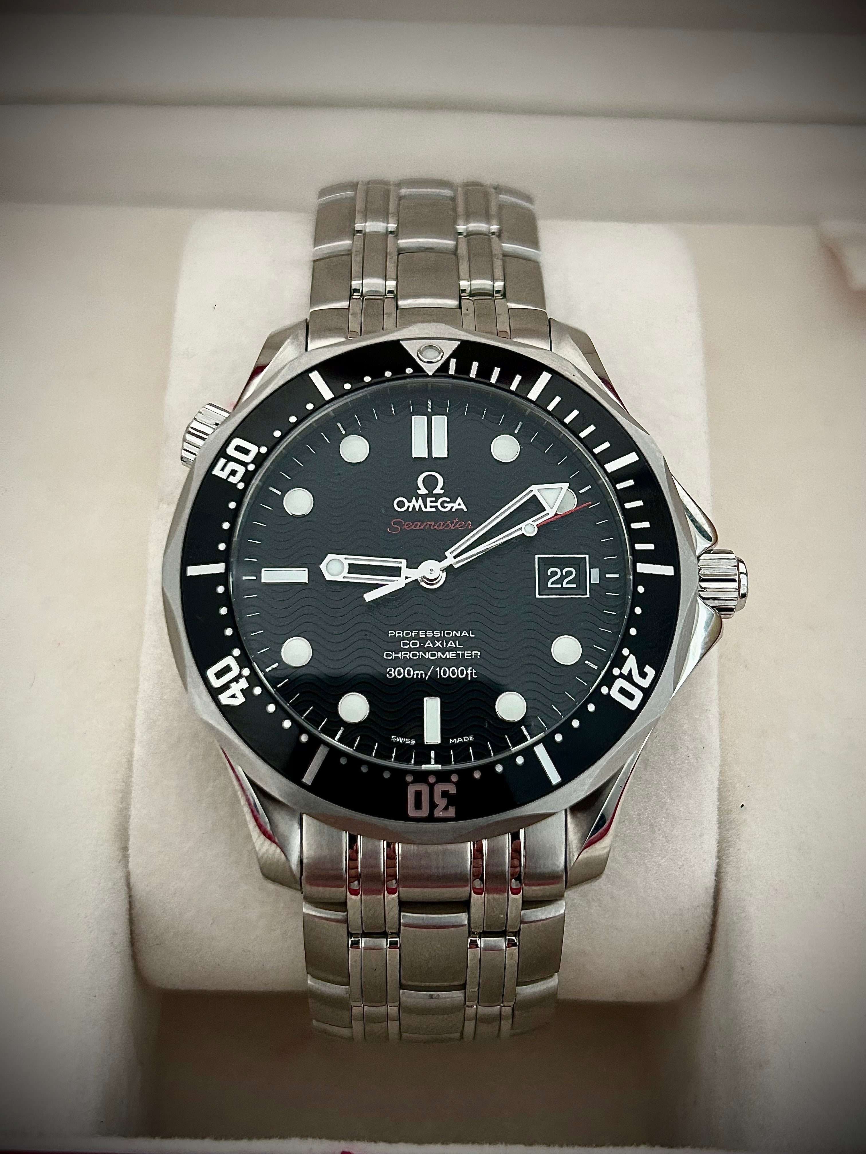 2010 OMEGA SEAMASTER 300, FULL SET, INC GST