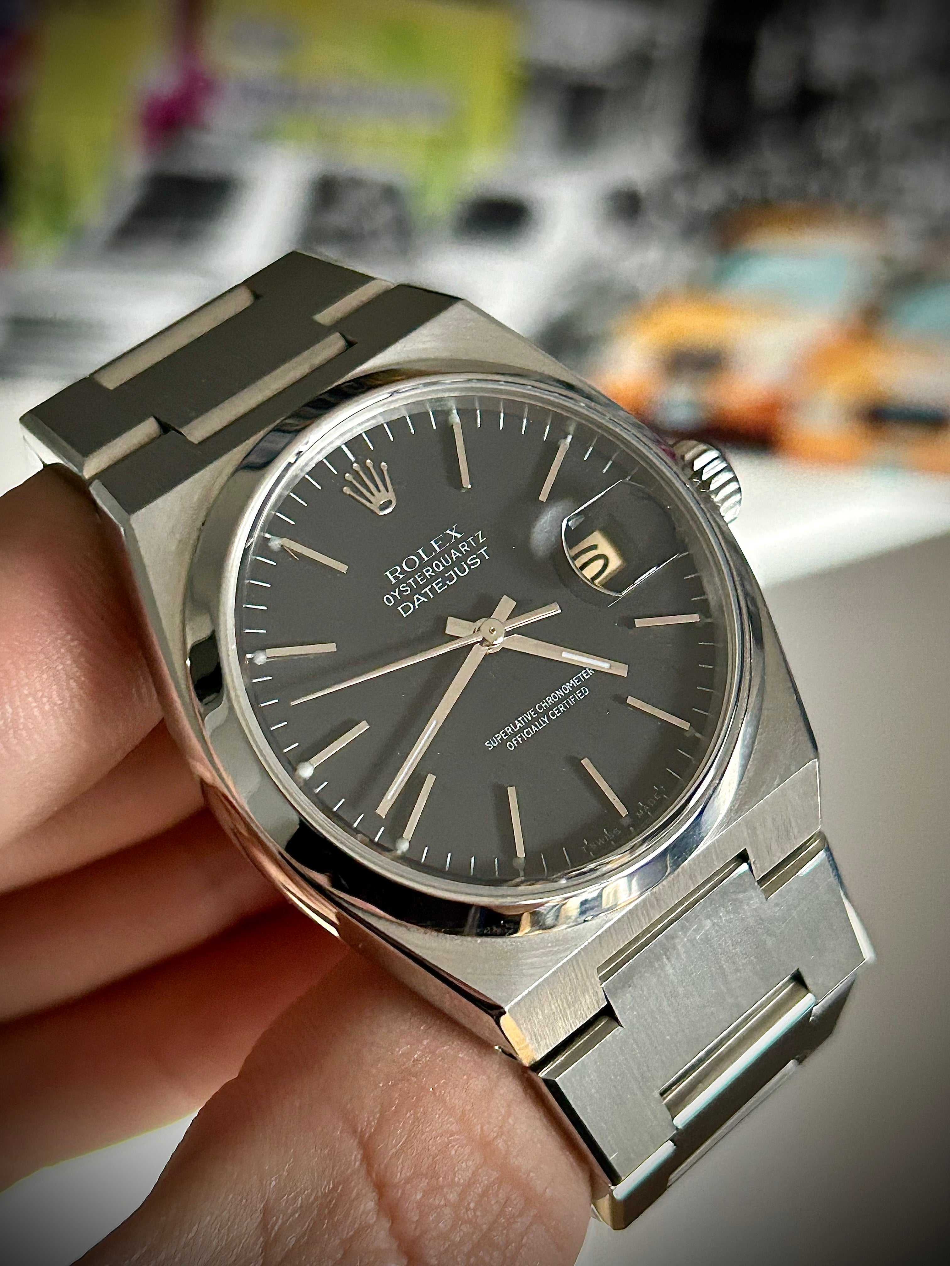1984 ROLEX OYSTERQUARTZ, 17000, FULL SET, INC GST