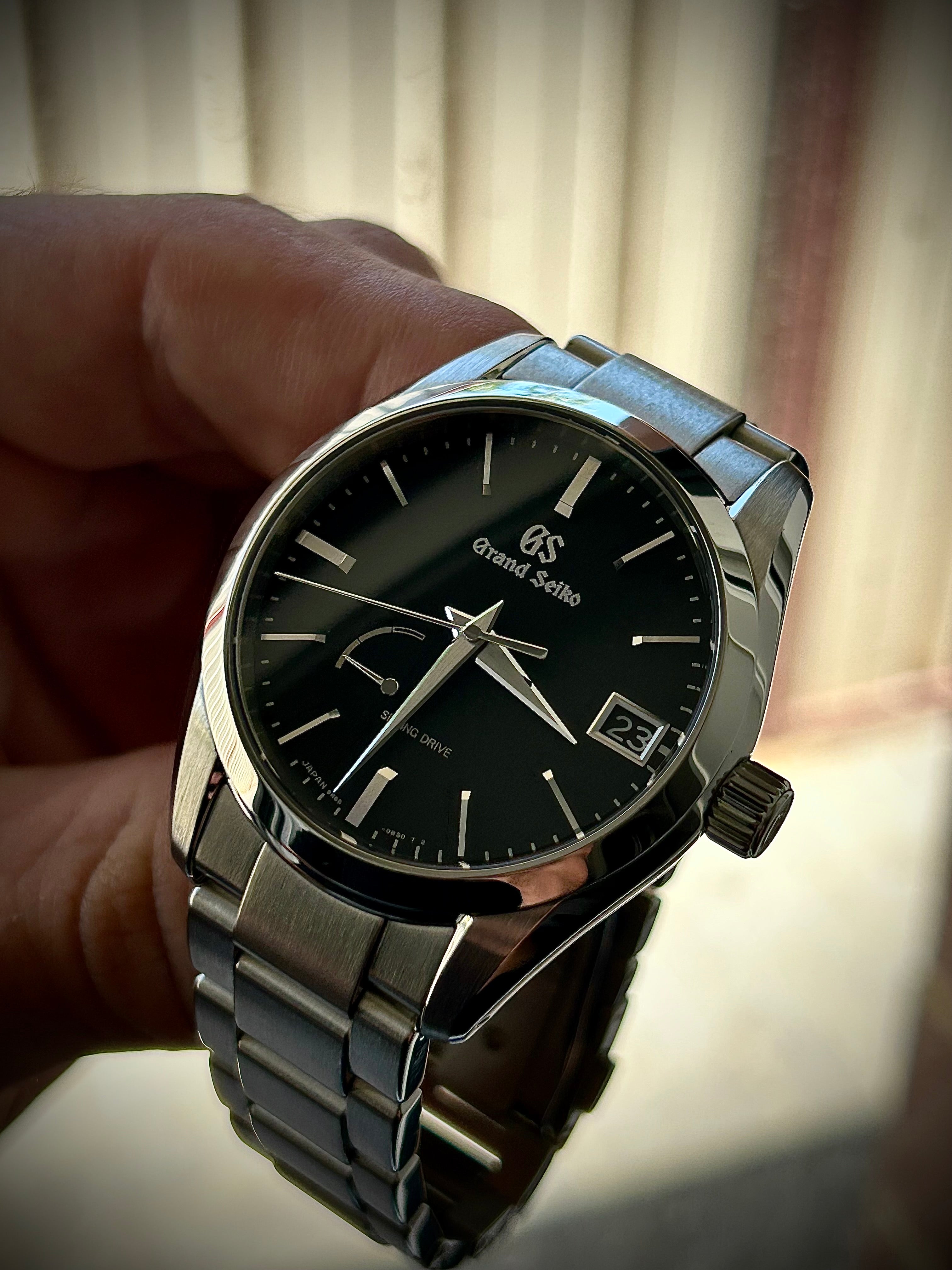 2017 GRAND SEIKO HERITAGE SPRING DRIVE, SBGA285G, FULL SET, INC GST