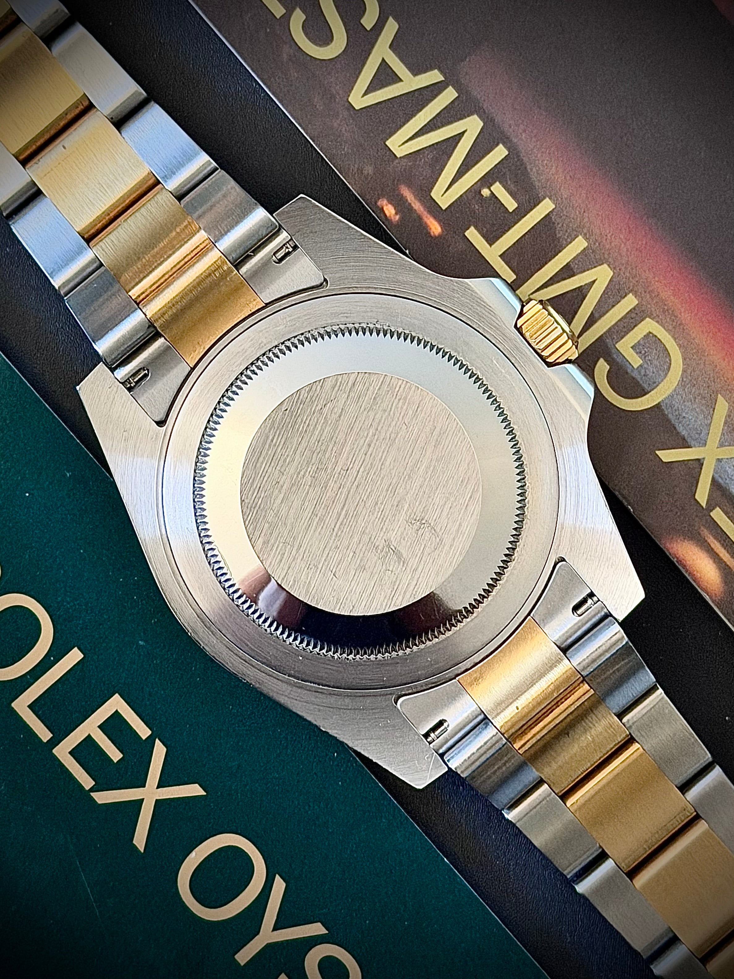 2007 ROLEX GMT MASTER II, 116713LN, FULL SET, INC GST