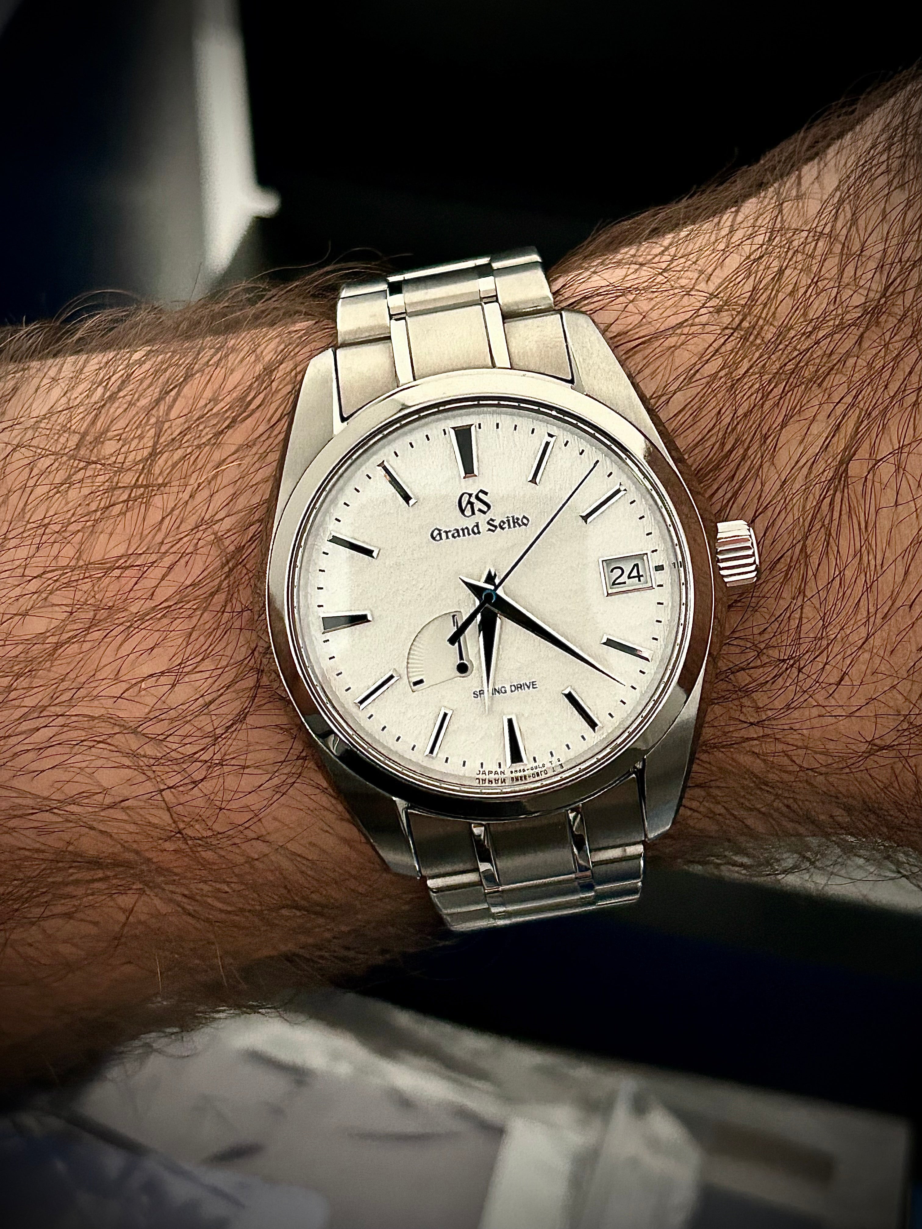 2019 GRAND SEIKO HERITAGE, SNOW FLAKE, 9R65-0AE0, FULL SET, INC GST