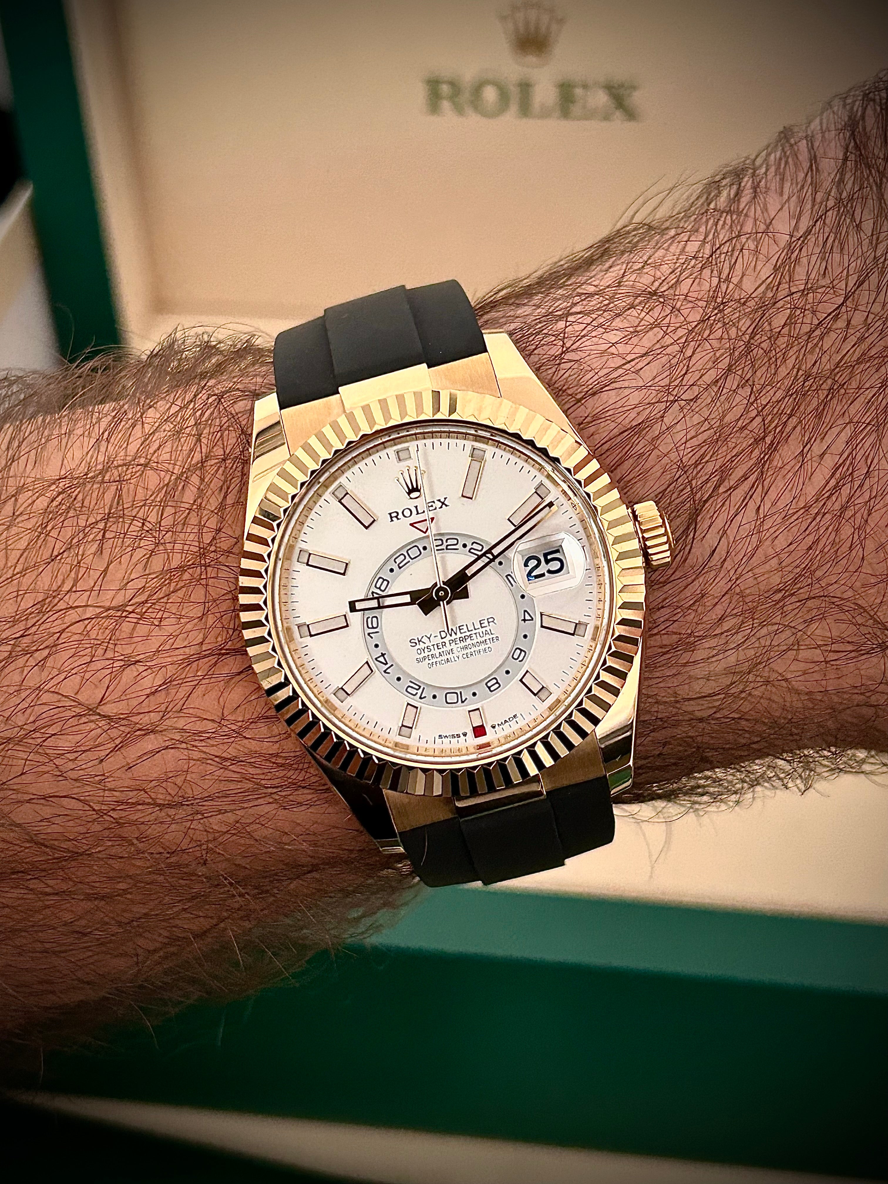 2024 ROLEX SKY DWELLER, 336238, FULL SET, INC GST