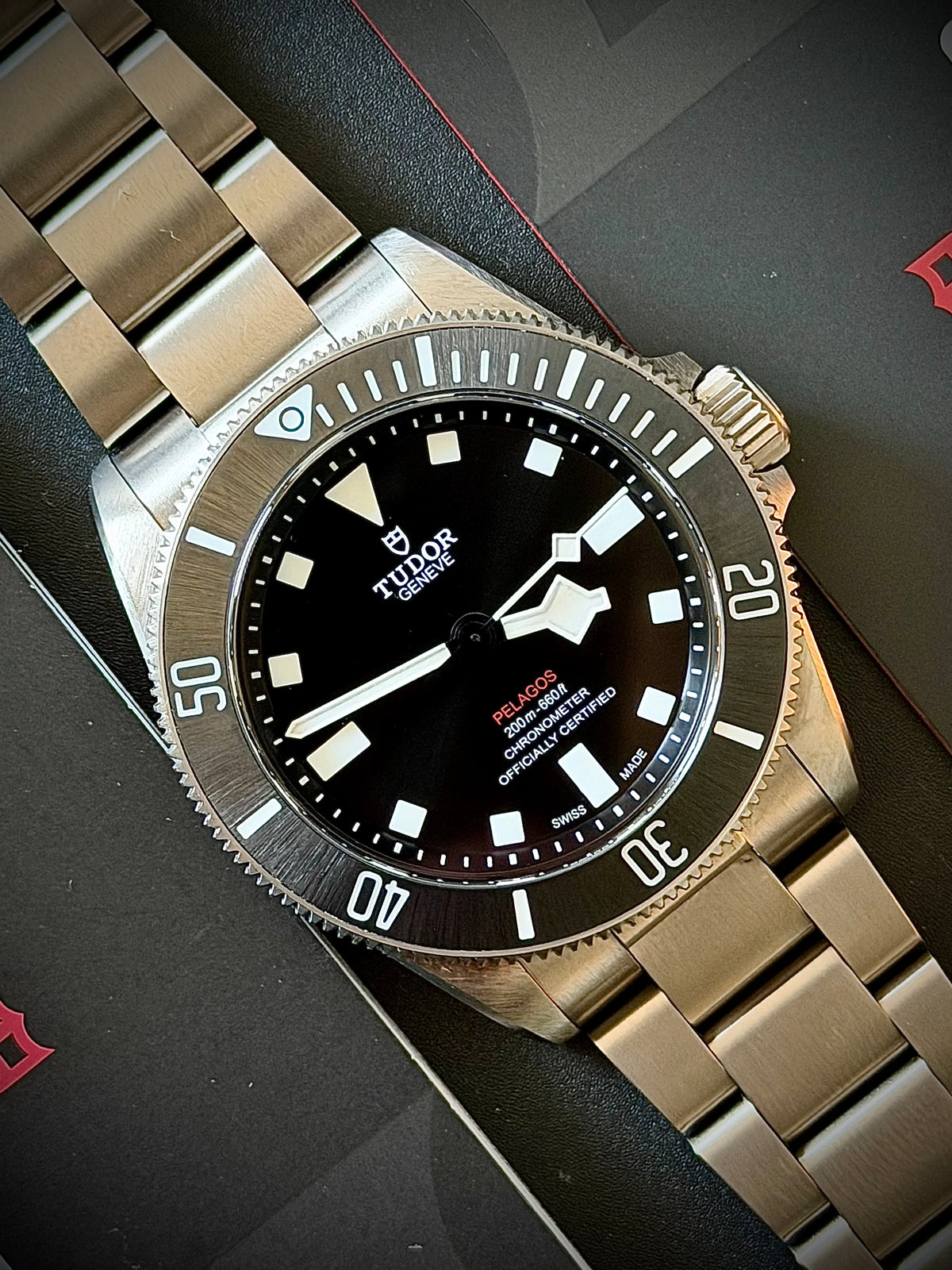 2022 TUDOR PELAGOS 39, M25407N-0001, TITANIUM, FULL SET, EXCELLENT CONDITION, INC GST