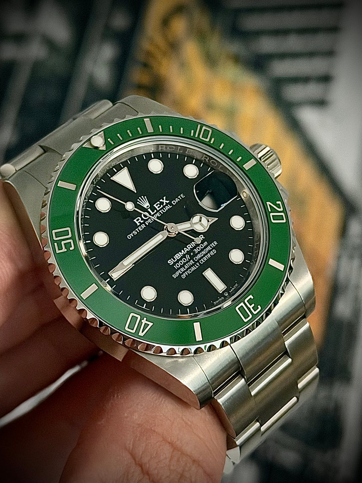 2026 ROLEX SUBMARINER DATE “STARBUCKS”, 126610LV, FULL SET, NEAR MINT, INC GST