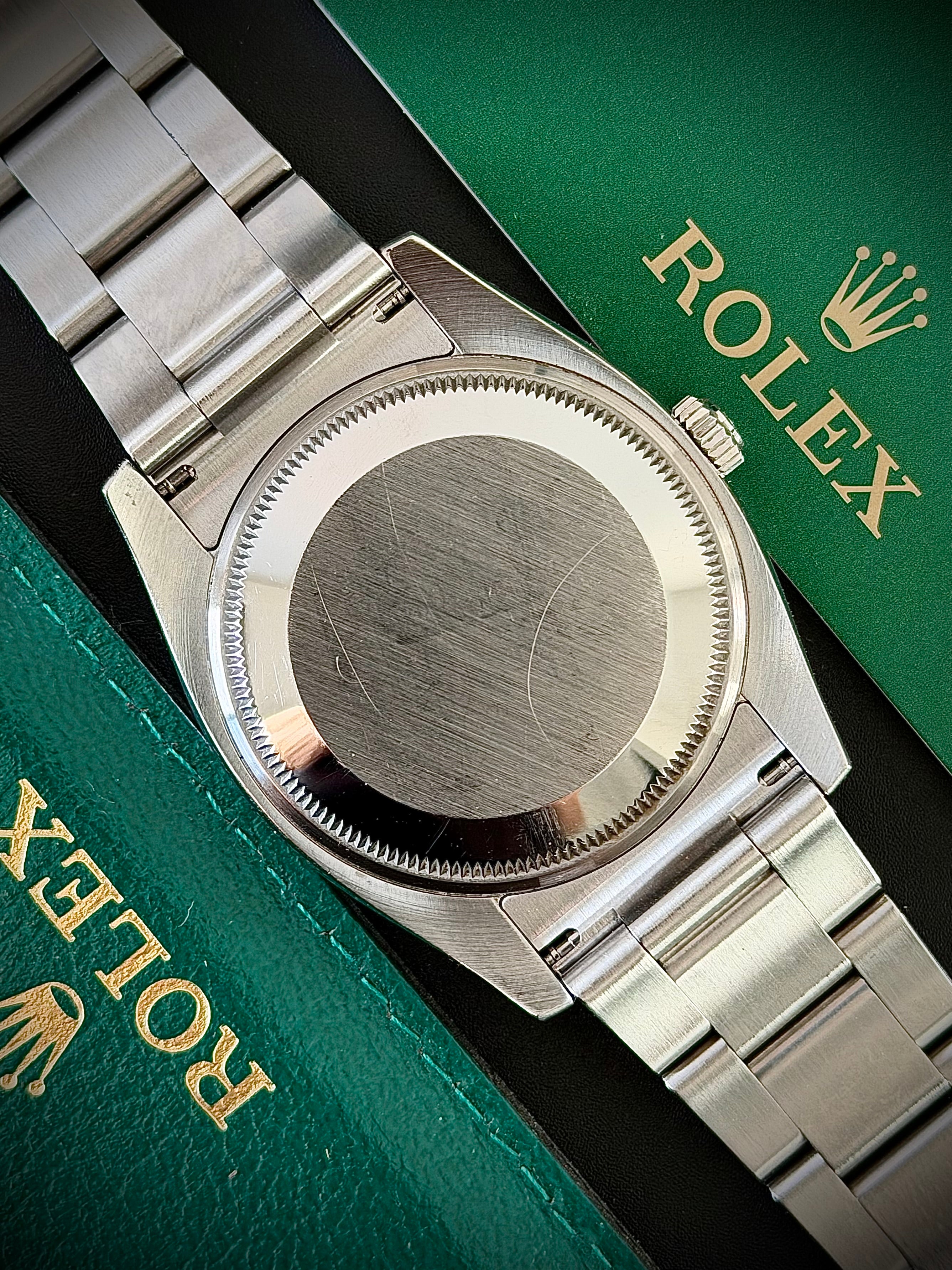 2015 ROLEX AIR-KING 34, 114234, DIAMOND DIAL, FULL SET, INC GST