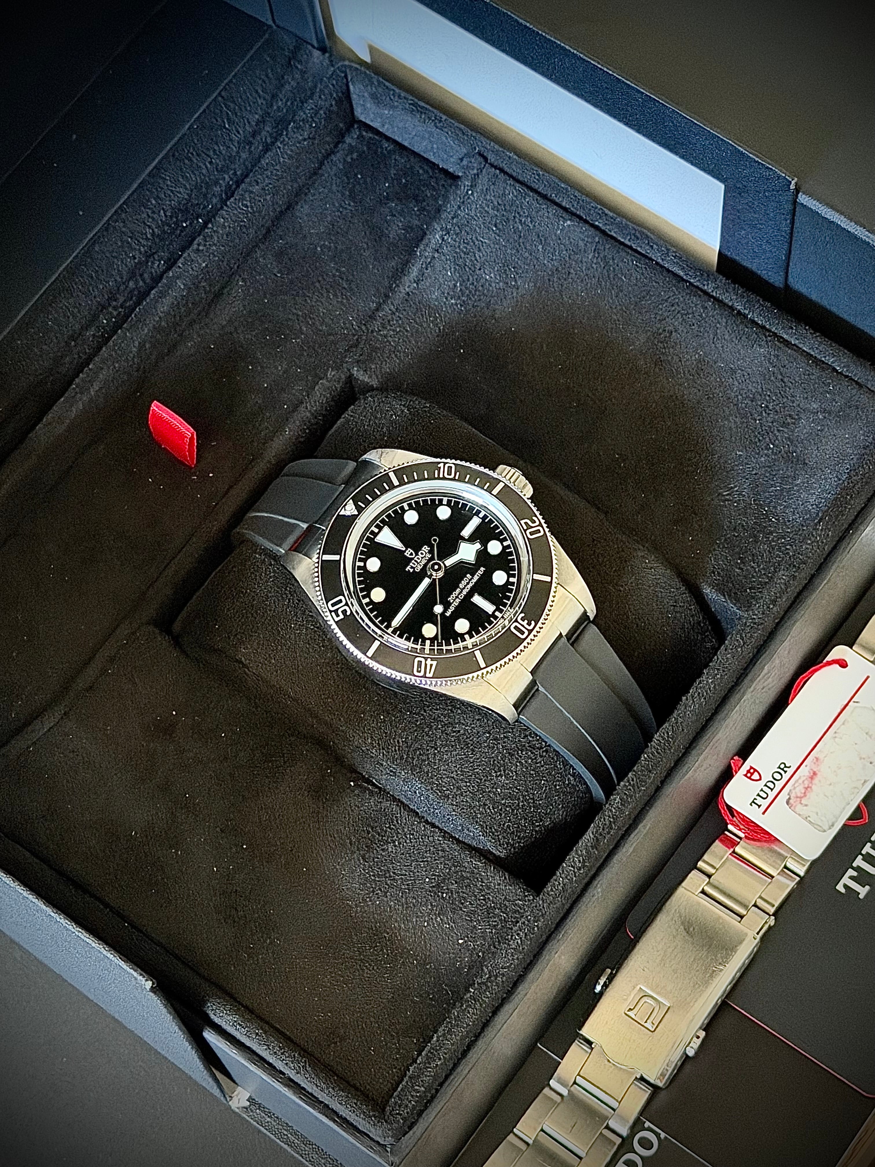 2024 TUDOR BLACK BAY 41 MONOCHROME, M7941A1A0NU, FULL SET, INC GST