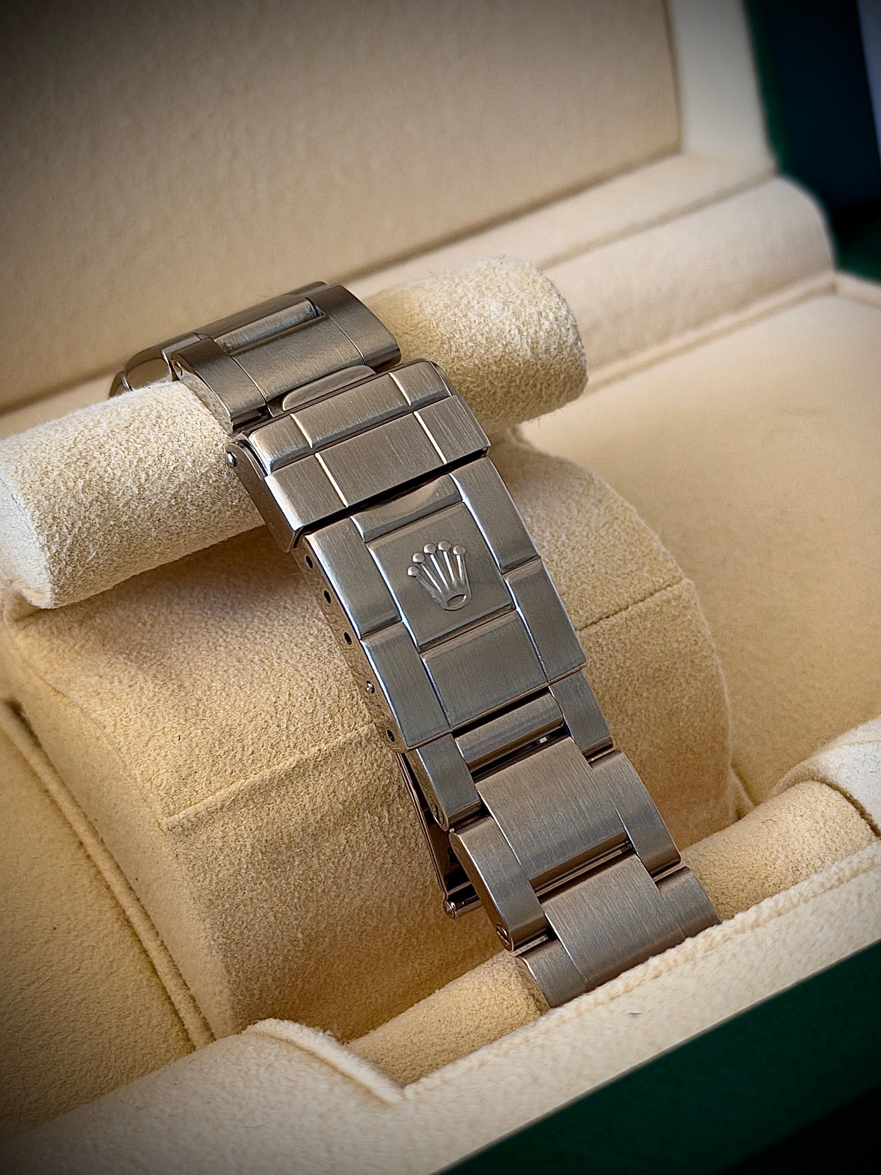 2005 ROLEX GMT-MASTER II “COKE”, NO HOLES, SEL, 16710, FULL SET, INC GST