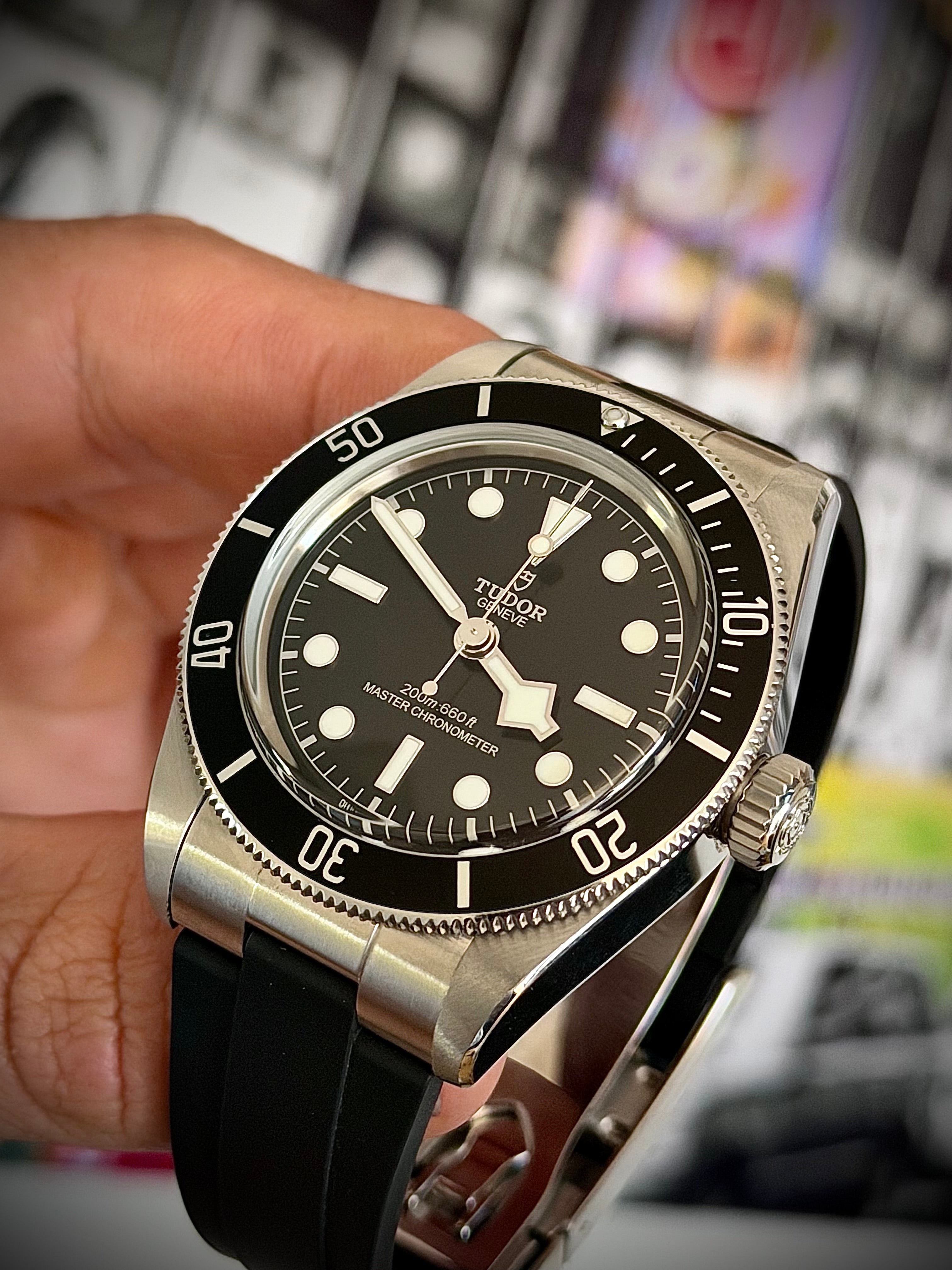 2024 TUDOR BLACK BAY 41 MONOCHROME, M7941A1A0NU, FULL SET, INC GST
