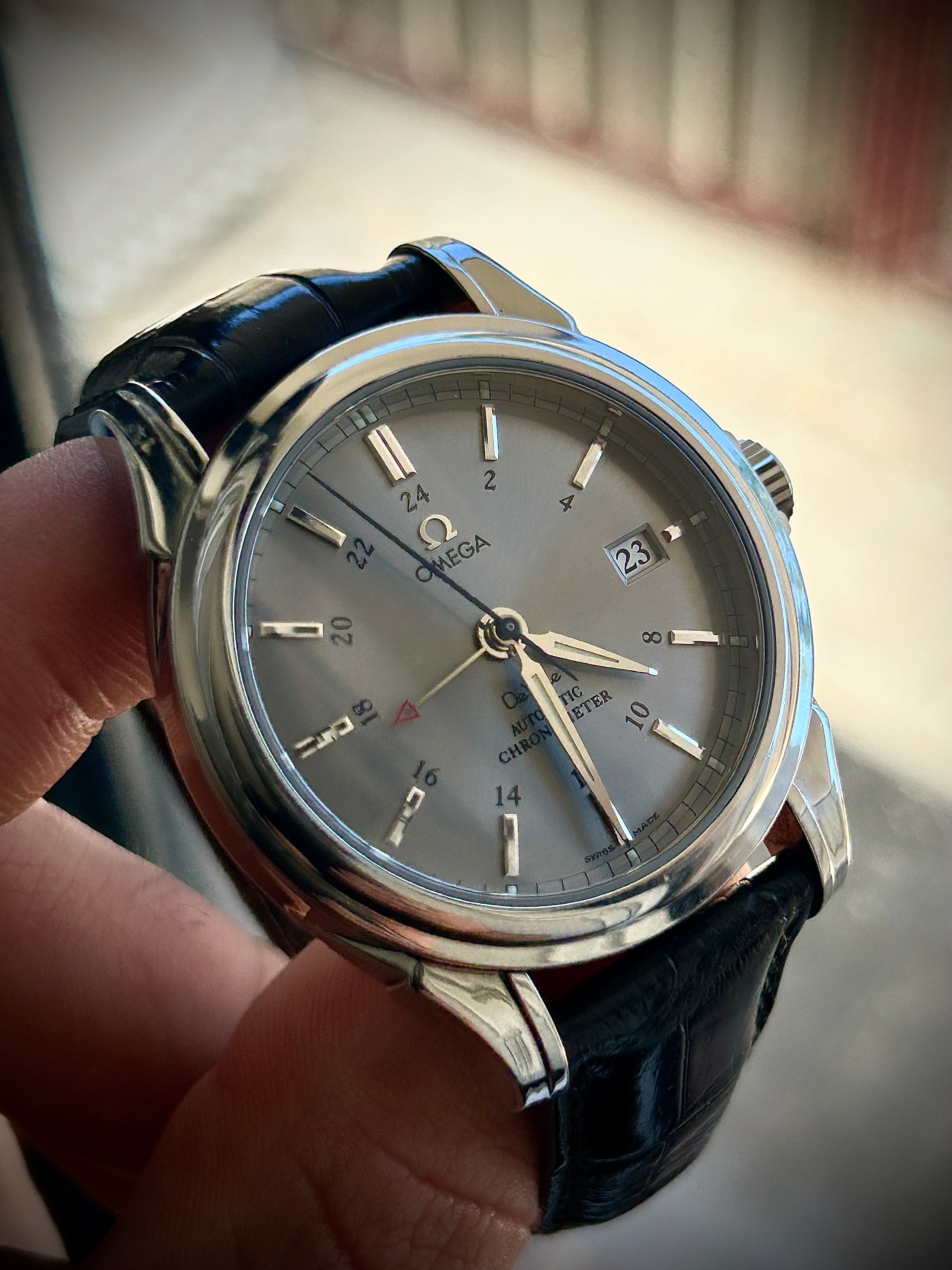 2008 OMEGA DE VILLE GMT, FULL SET, INC GST