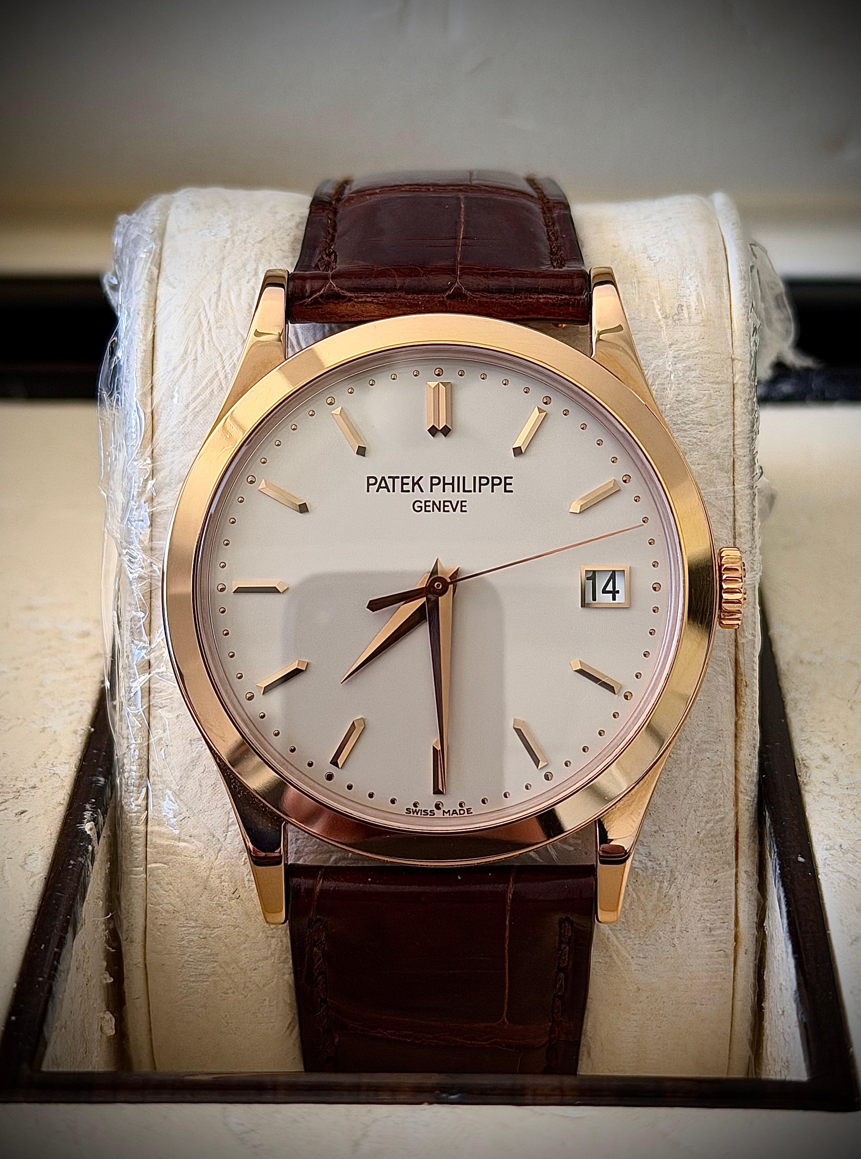 2008 PATEK PHILIPPE CALATRAVA, 5296R-010, FULL SET, INC GST