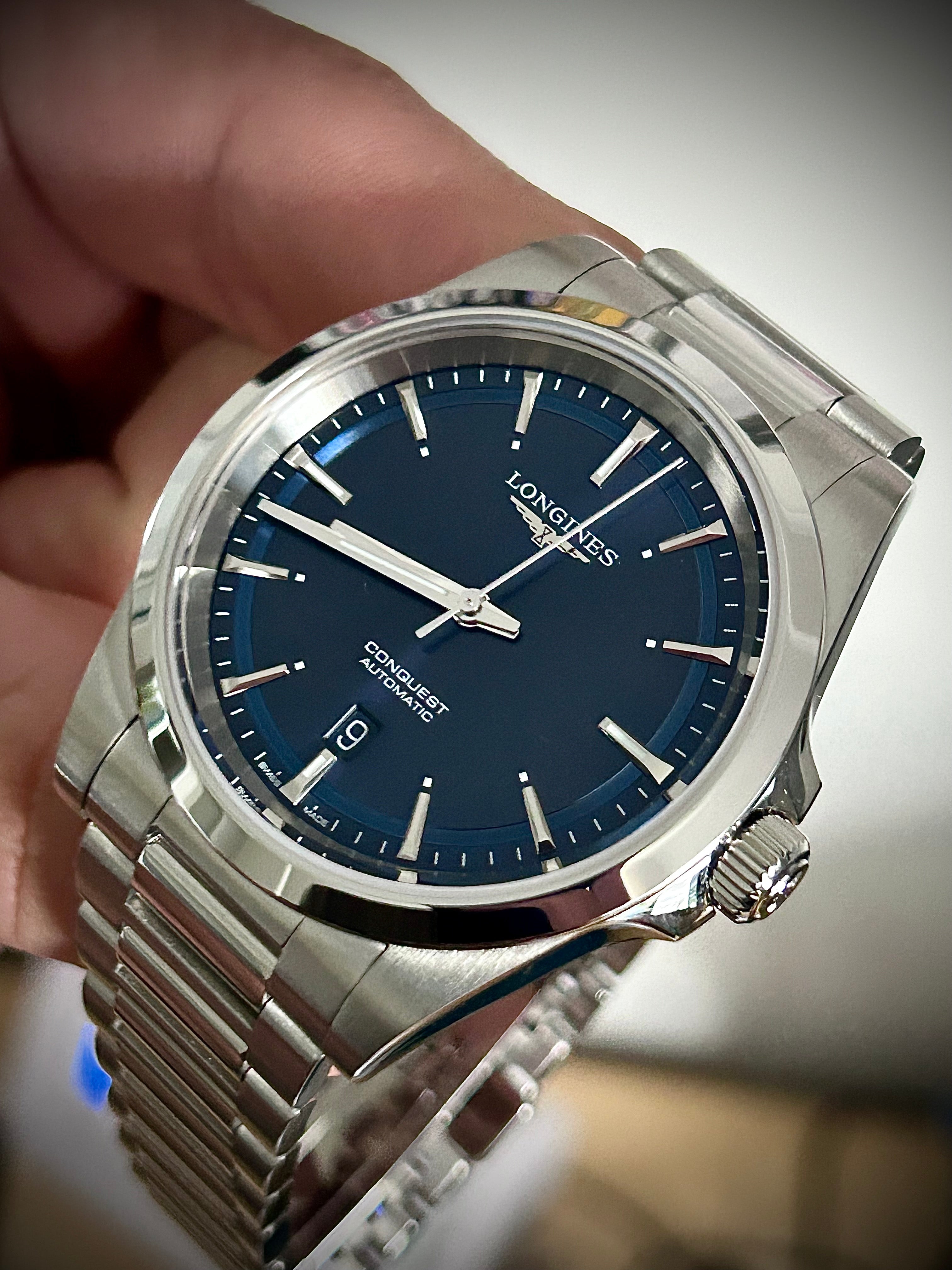 2025 LONGINES CONQUEST AUTOMATIC, FULL SET, INC GST