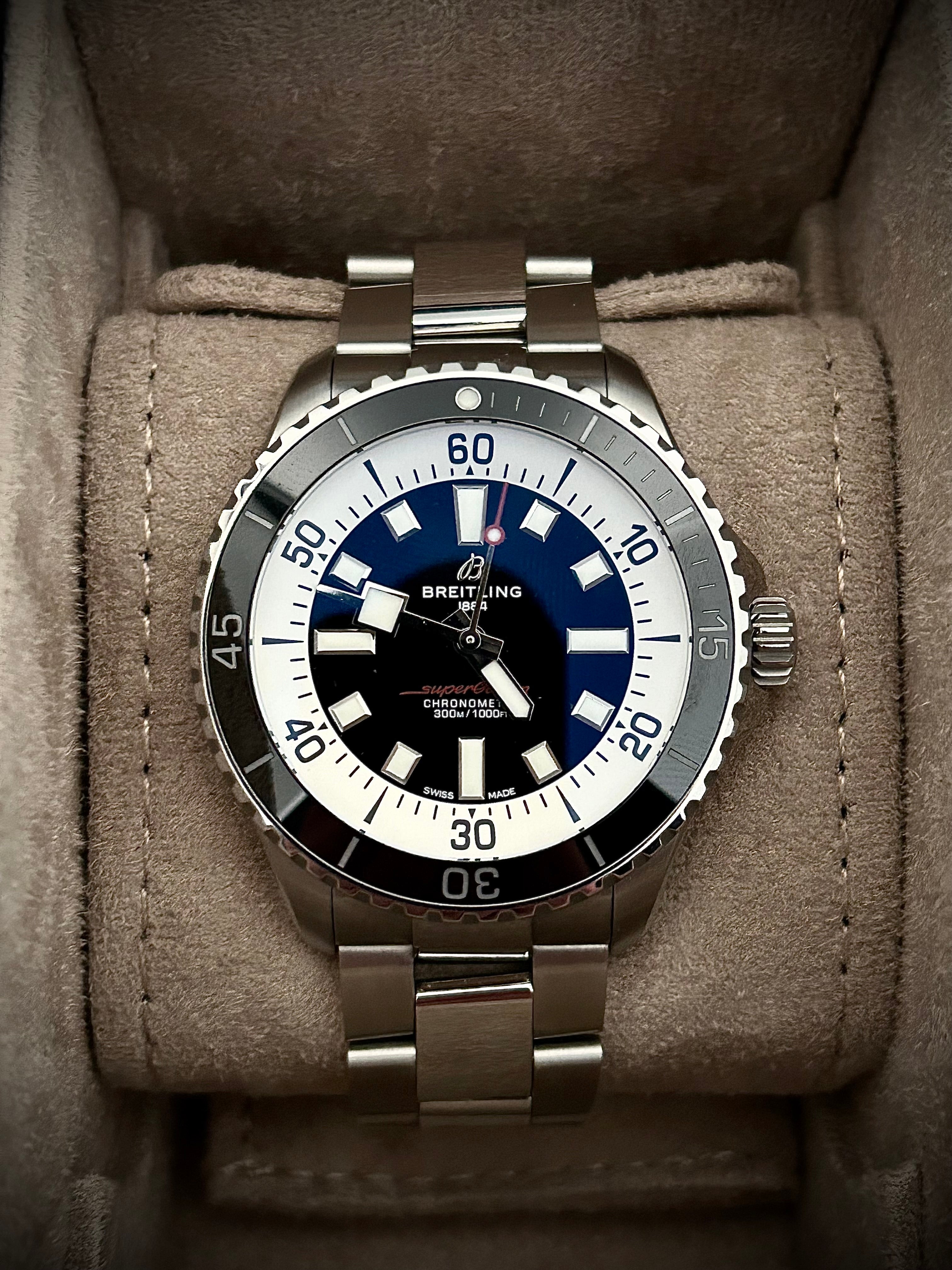 2023 BREITLING SUPER OCEAN 44, FULL SET, INC GST