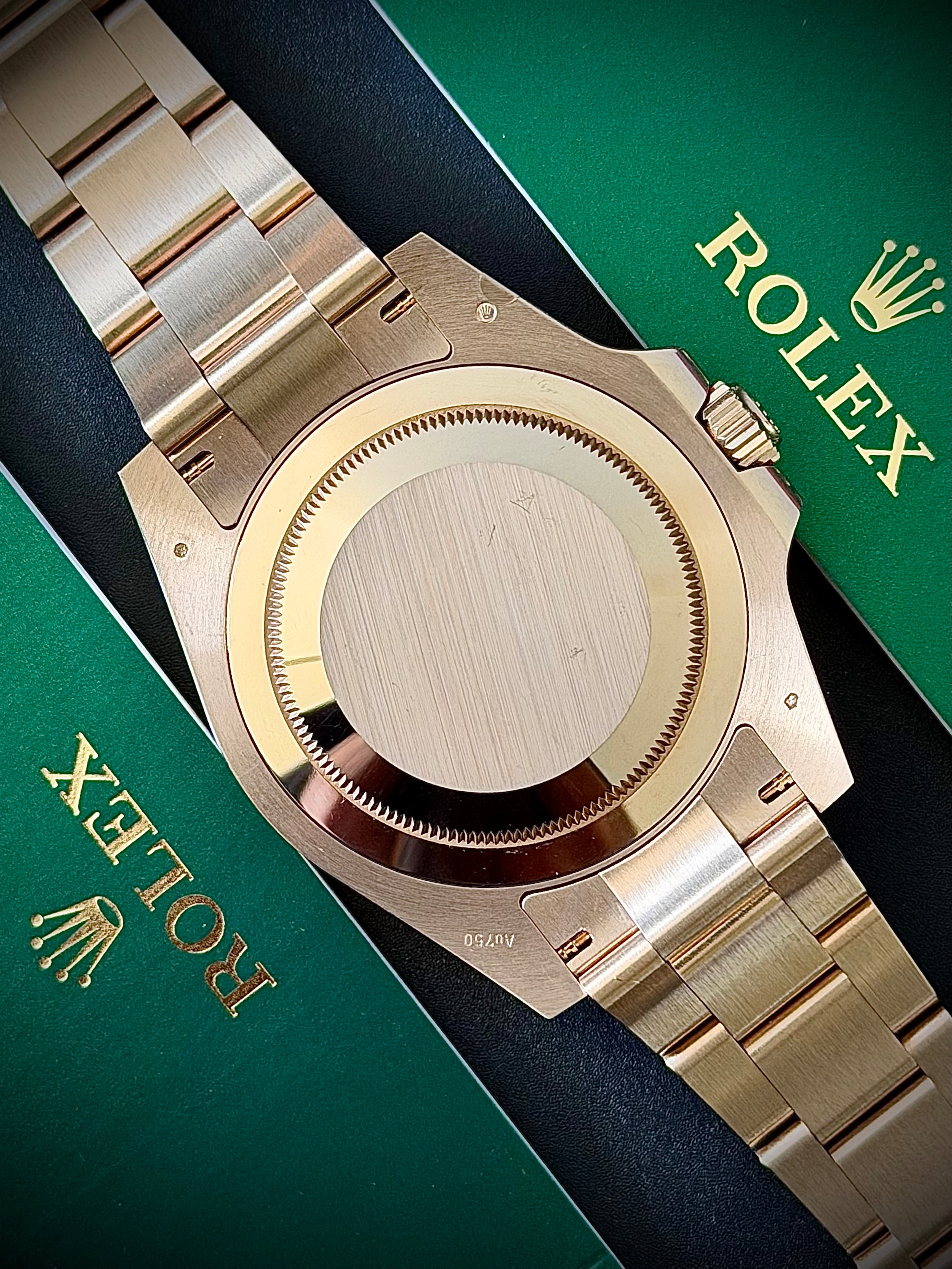 2021 ROLEX GMT MASTER II, ROOTBEER, 126715CHNR, FULL SET, INC GST