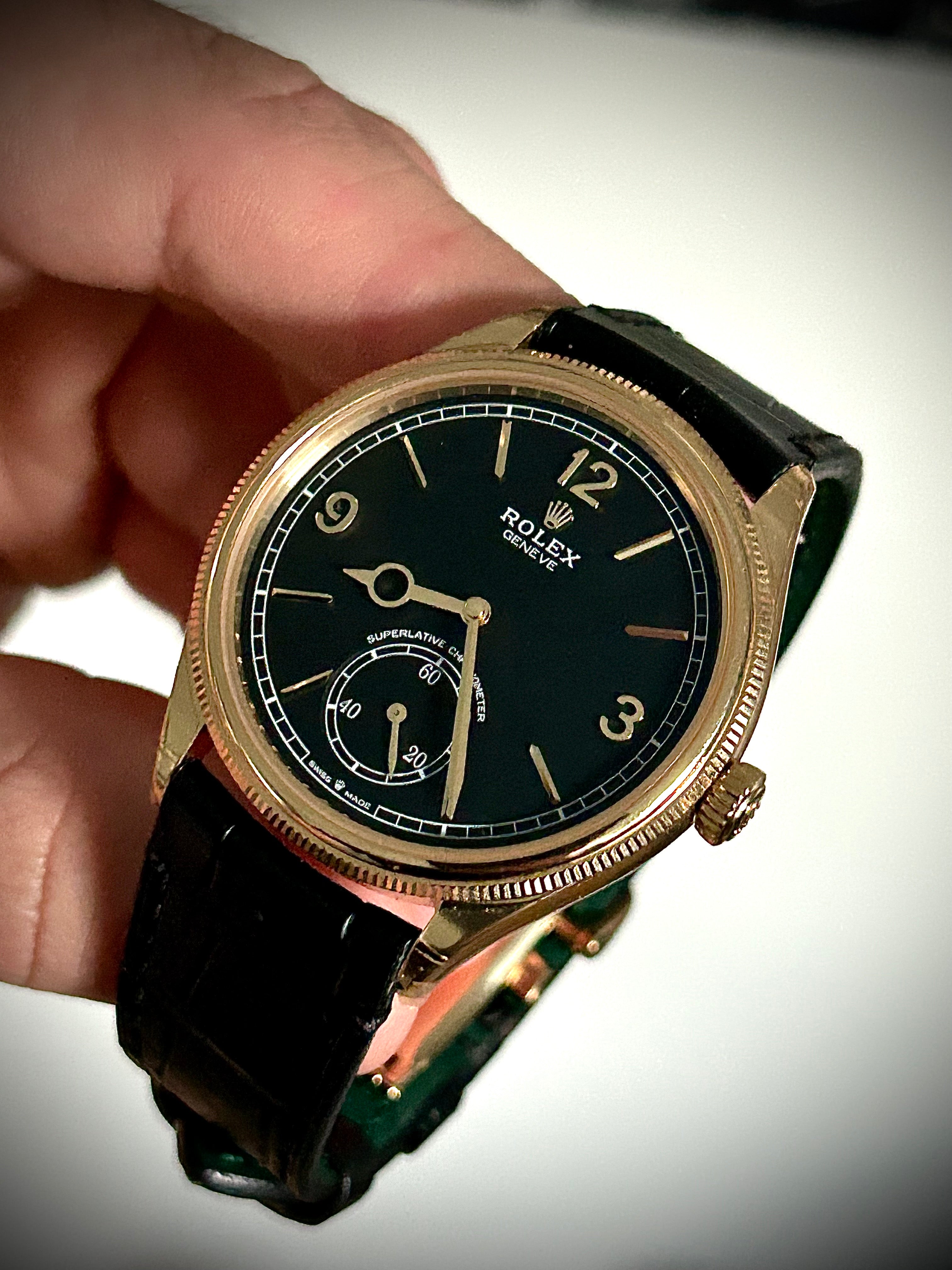 2024 ROLEX PERPETUAL 1908, 52509, YELLOW GOLD, MATTE BLACK DIAL, FULL SET, BRAND NEW, INC GST