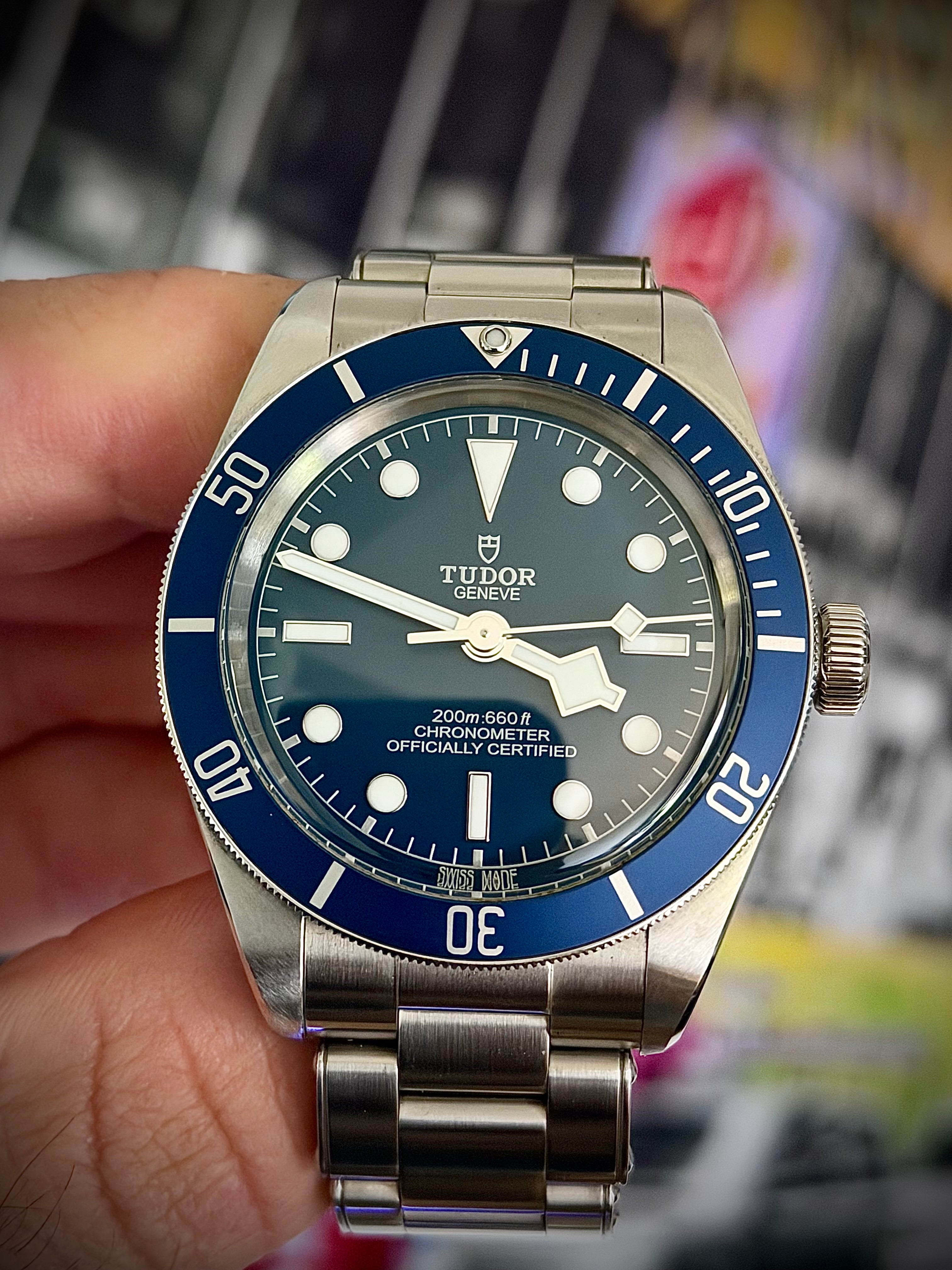 2020 TUDOR BLACK BAY 58, 79030B, BLUE DIAL, FULL SET, INC GST