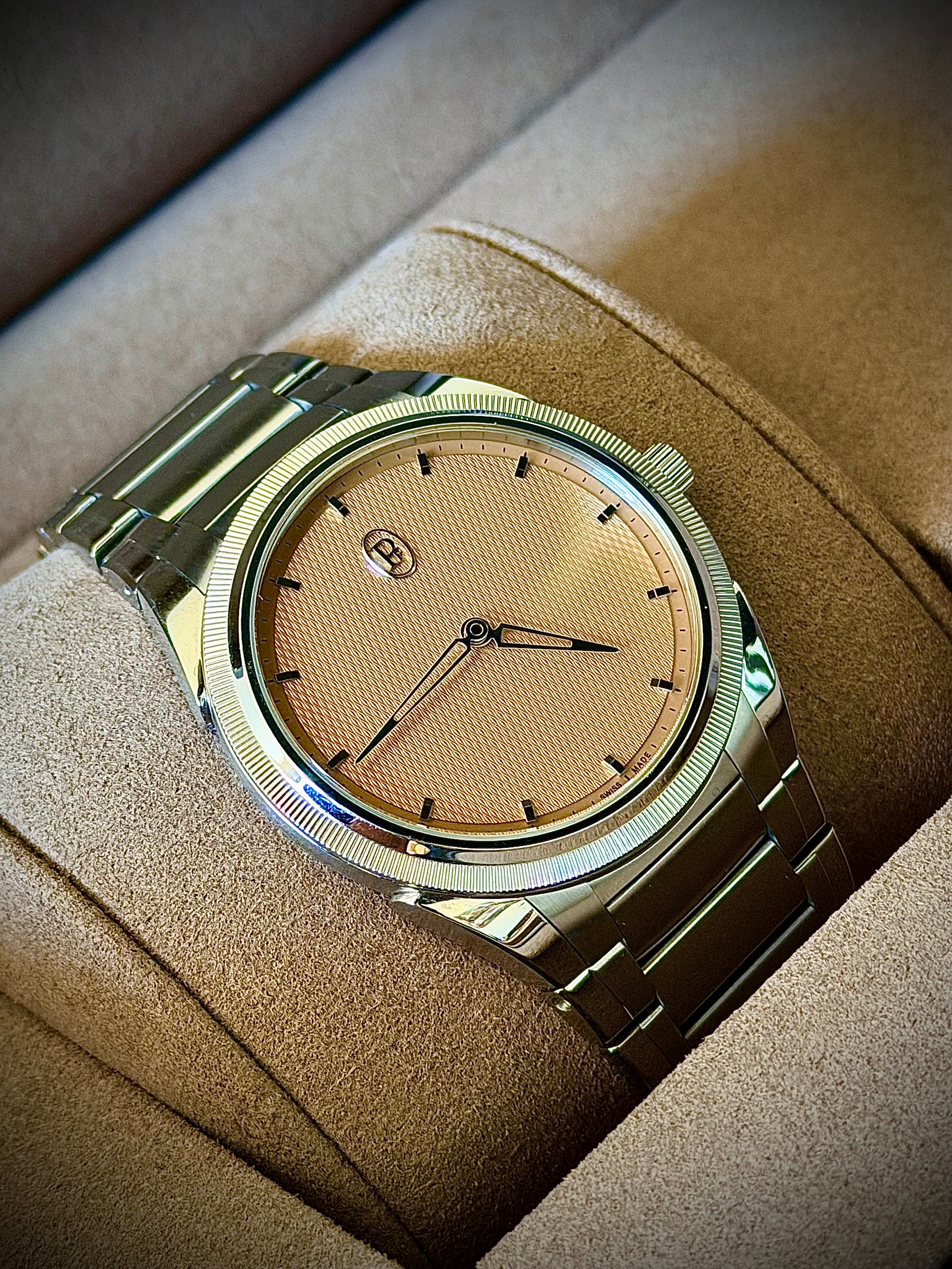 2025 PARMIGIANI FLEURIER TONDA PF “GOLDEN SIENA”, PFC914-1020021-100182, FULL SET, INC GST