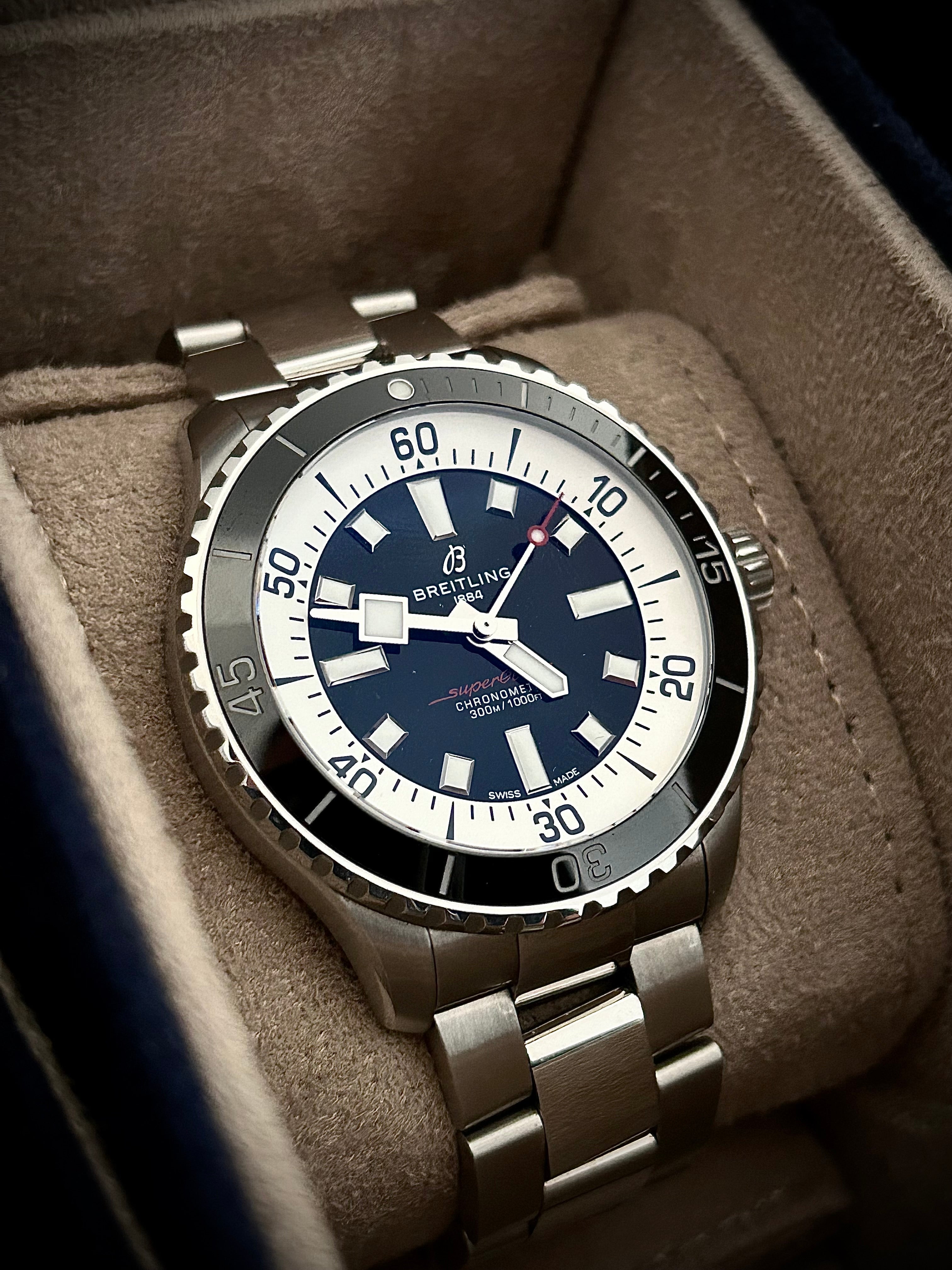 2023 BREITLING SUPER OCEAN 44, FULL SET, INC GST